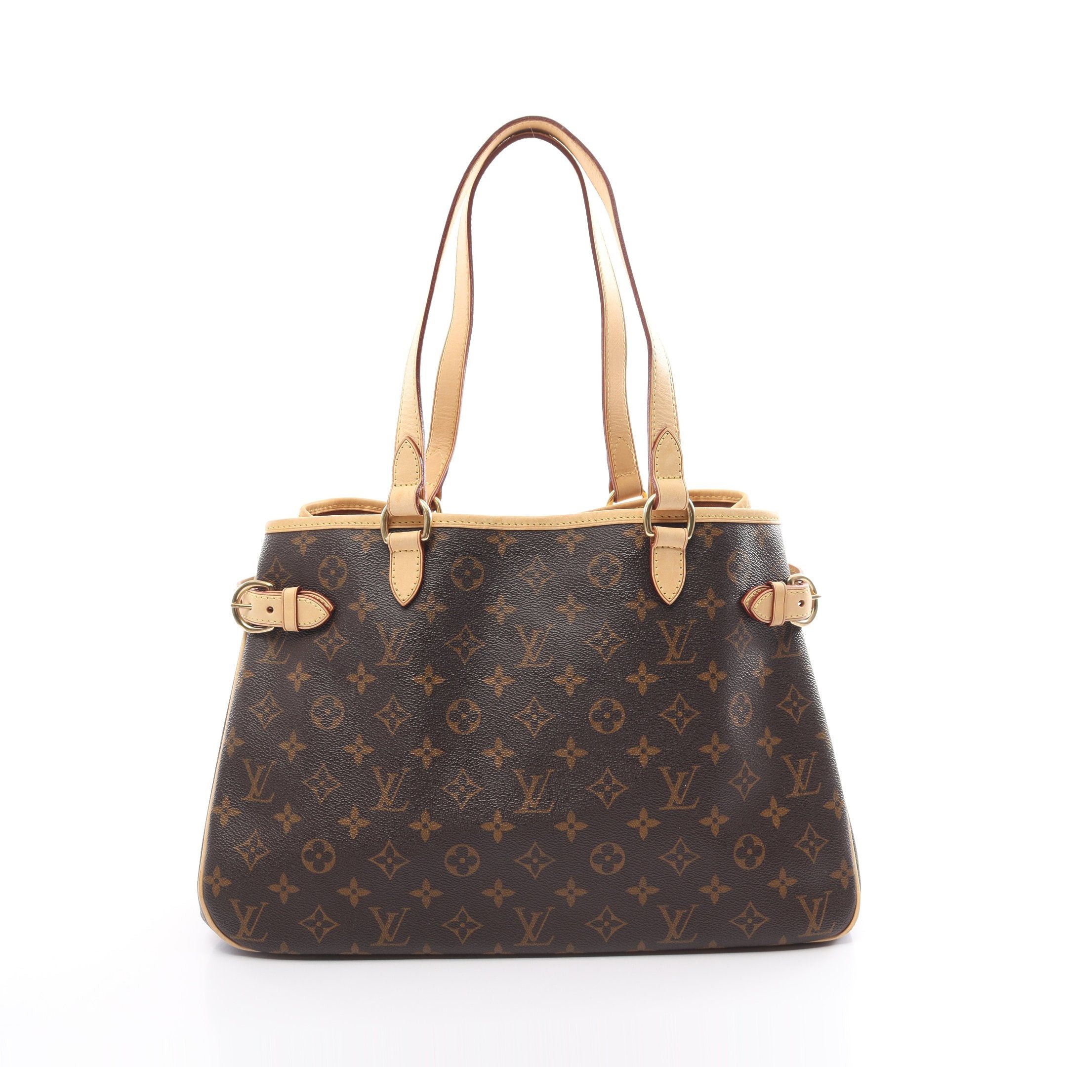 Louis Vuitton Louis Vuitton Batignolles Horizontal Monogram Shoulder Bag Leather Brown Size ONE SIZE - 1 Thumbnail