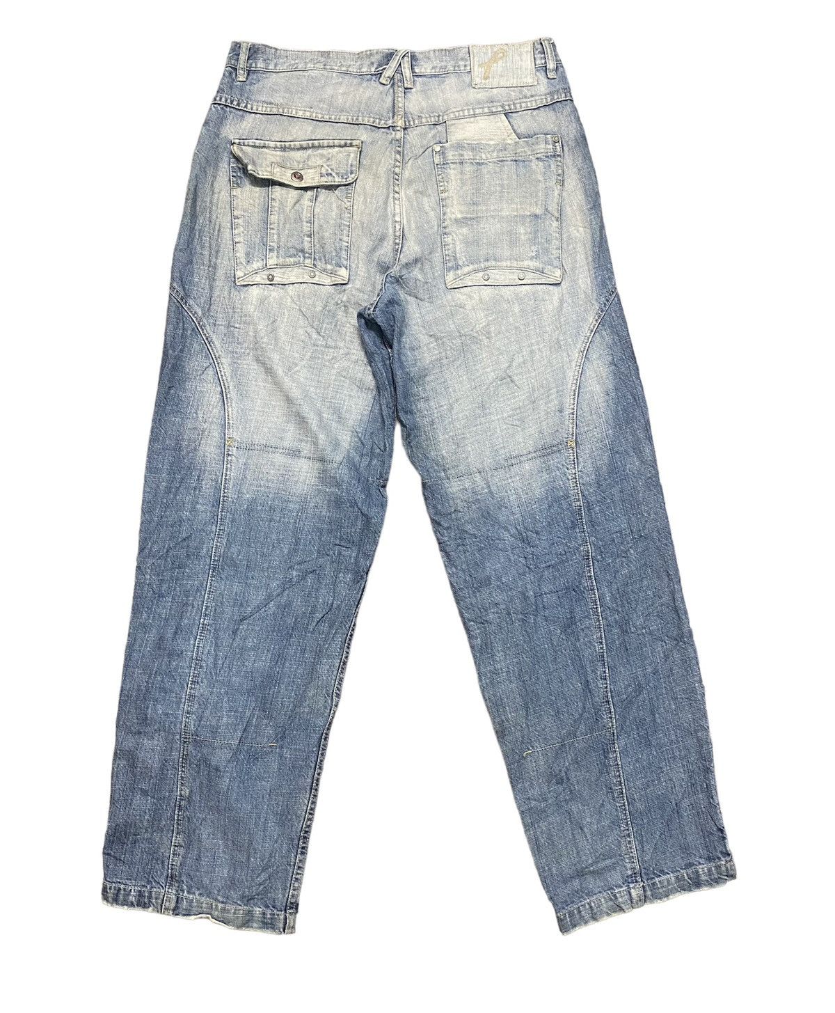 Pelle Pelle Baggy Jeans Vintage Pelle Pelle Denim Skateboard Size US 36 / EU 52 - 2 Thumbnail