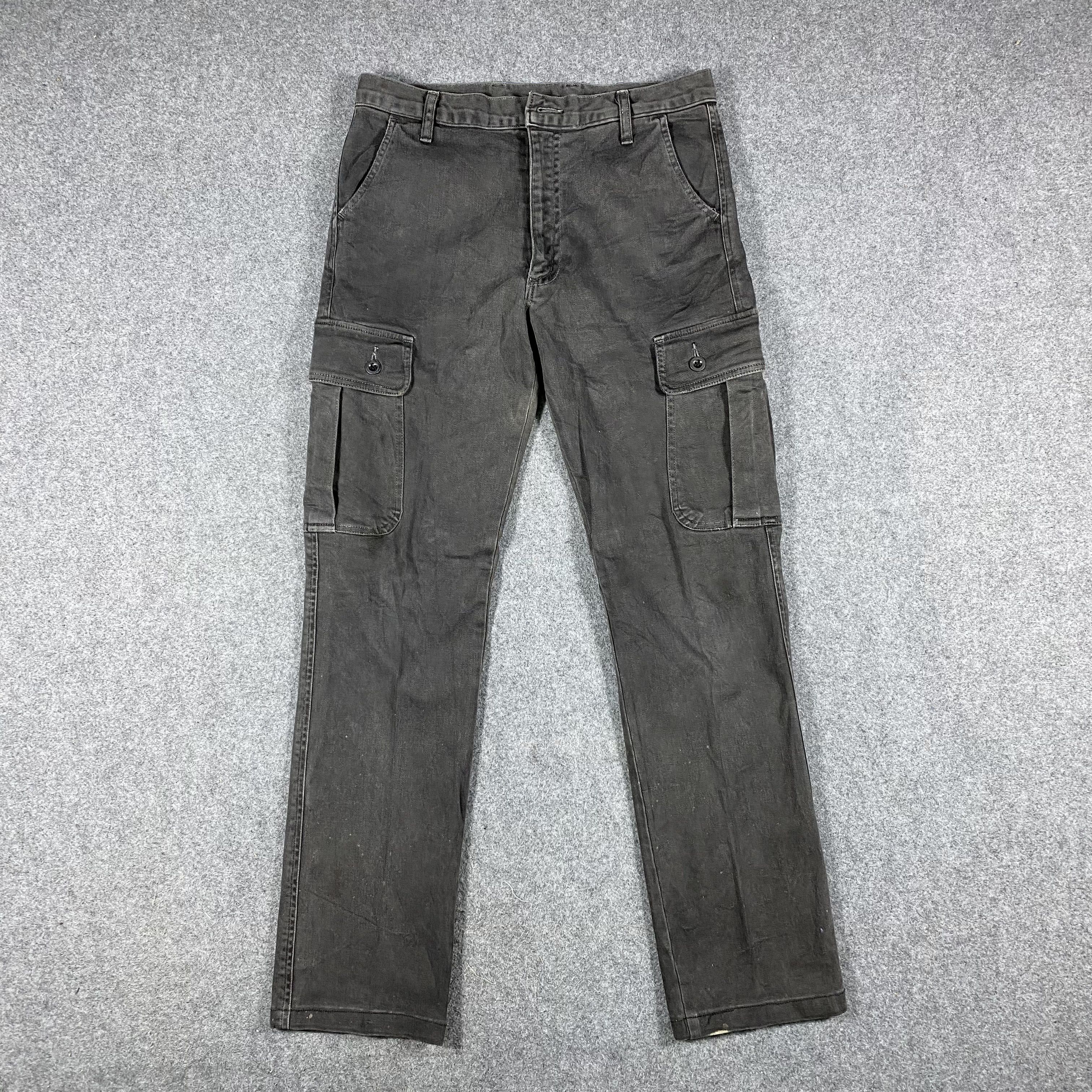 Japanese Brand Japanese Brand Faded Multipocket Tactical Cargo Pants Size US 29 - 1 Thumbnail