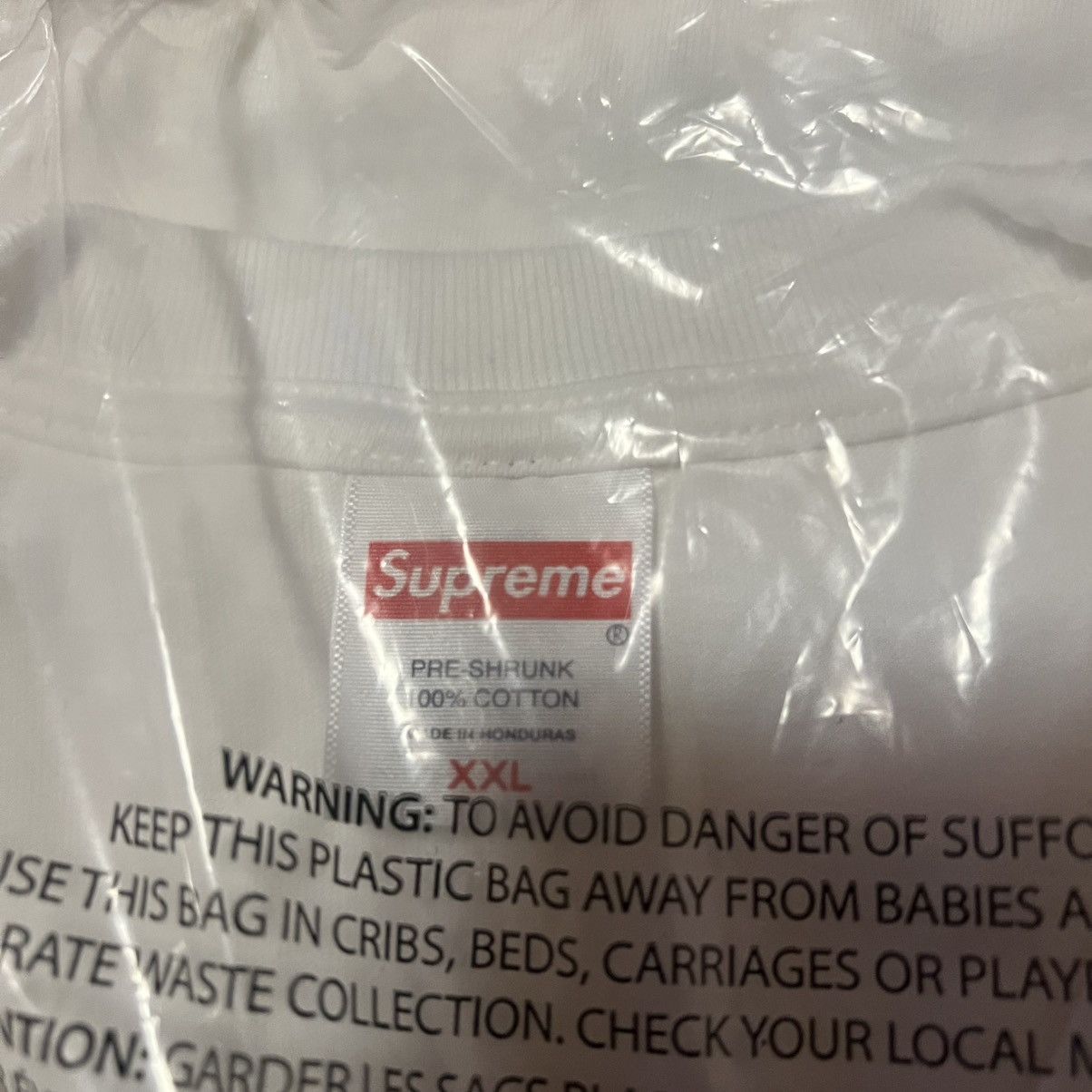 Supreme In-hand Supreme Devotion Tee White Size: XXL Size US XXL / EU 58 / 5 - 3 Thumbnail