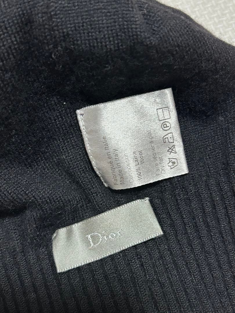 Hedi Slimane 07AW Dior Homme Bee Embroidered Beanie Size ONE SIZE - 5 Thumbnail