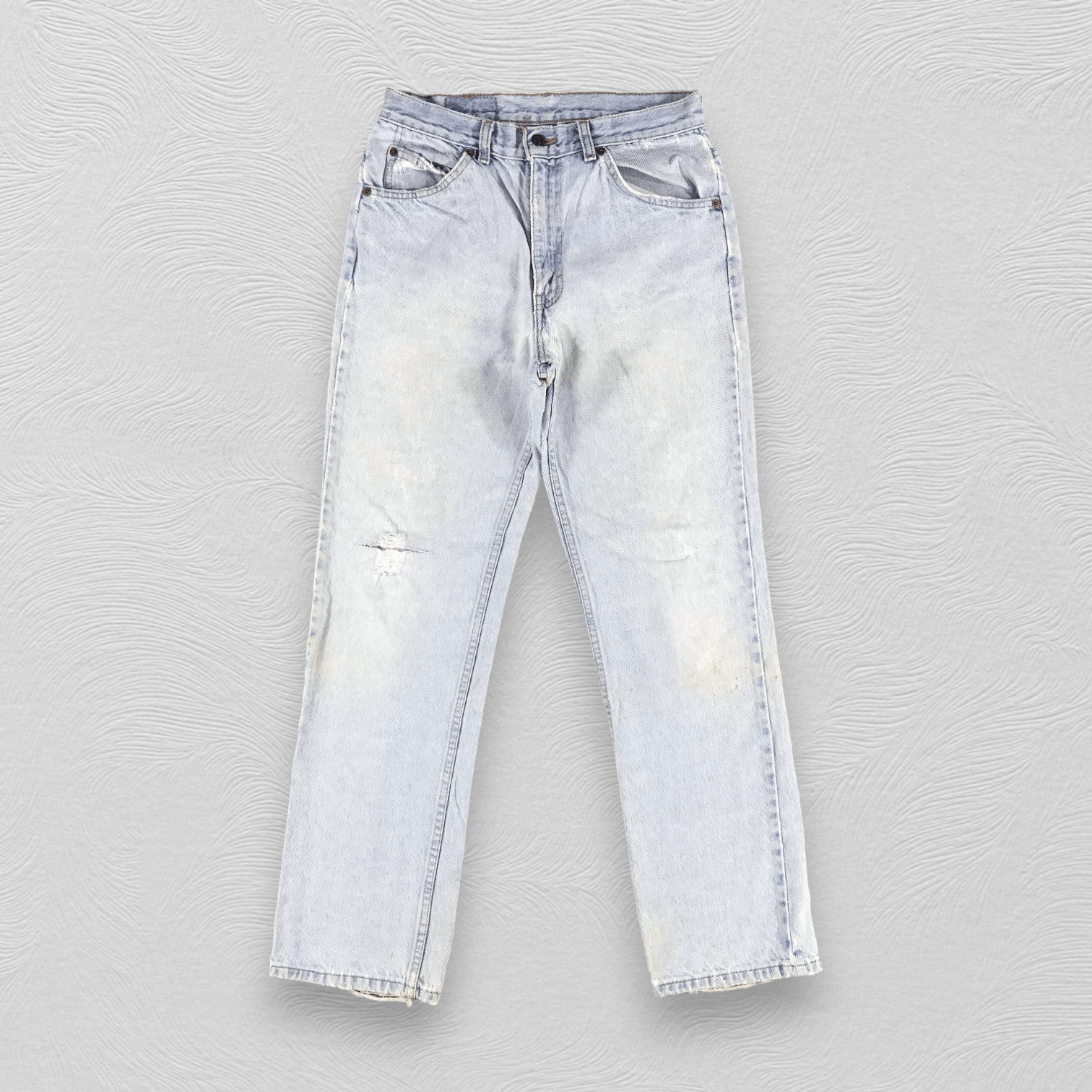 Levi's Vintage 90s Levi's Jeans Orange Tab Distress Denim KJ1002 Size US 30 / EU 46 - 1 Thumbnail