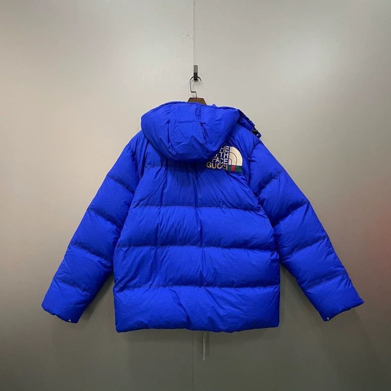 Gucci Gucci North Face Blue Puffer Jacket XXL-2506 Size US XXL / EU 58 / 5 - 2 Thumbnail