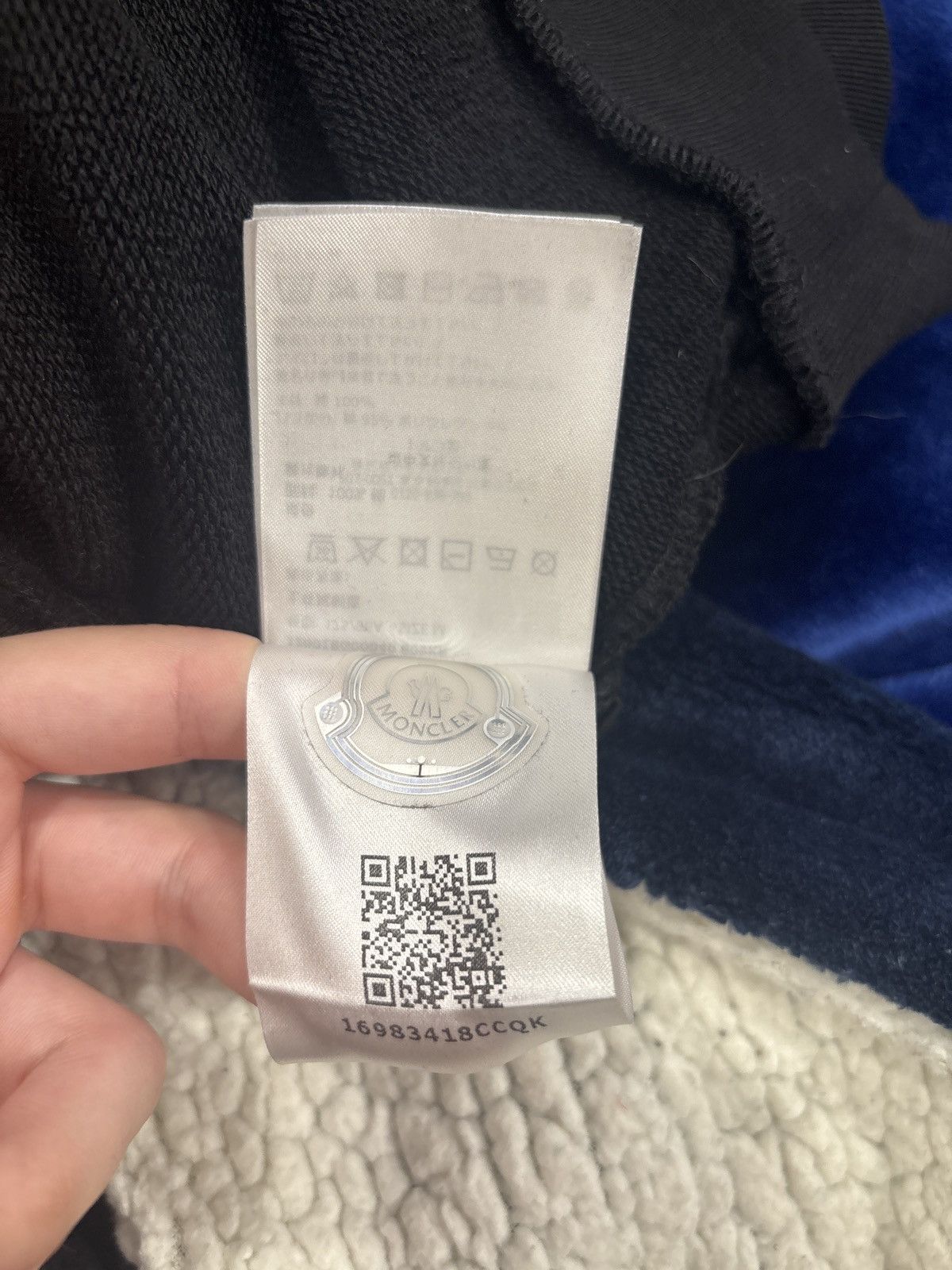 Moncler Moncler embroidered logo sweatshirt Size US M / EU 48-50 / 2 - 7 Thumbnail