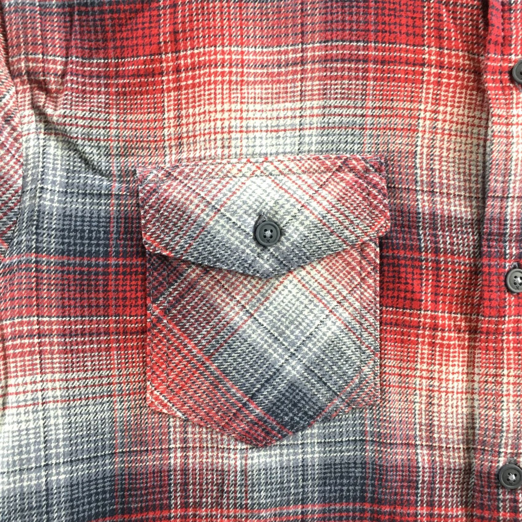 Hurley Hurley Button Up Casual Shirt Mens Large Red Plaid Cotton Long Sleeve Collared Size US L / EU 52-54 / 3 - 4 Thumbnail