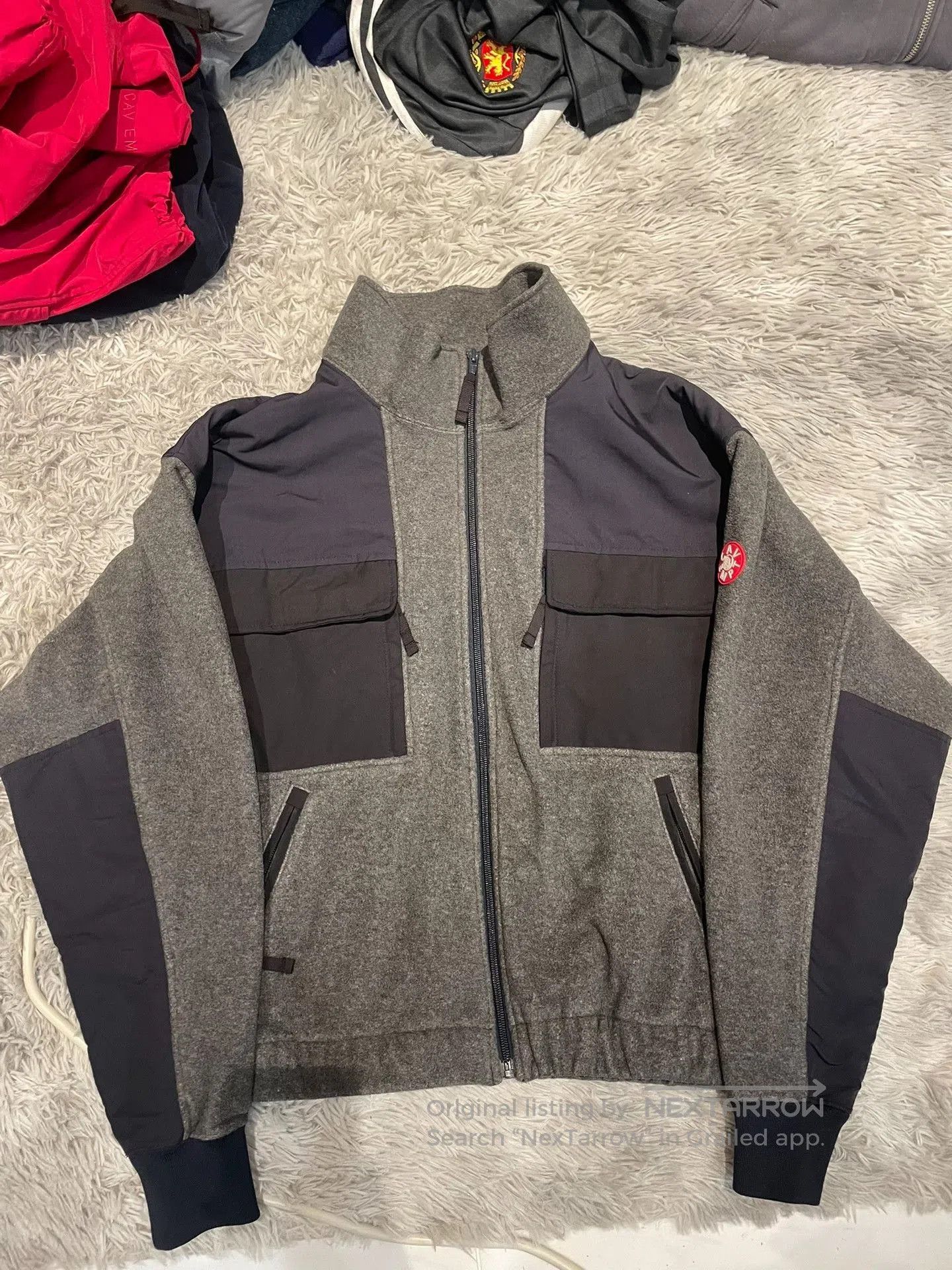 Cav Empt C.E/CAVEMPT】 PSEUDO NEEDS ZIP JACKET | Grailed