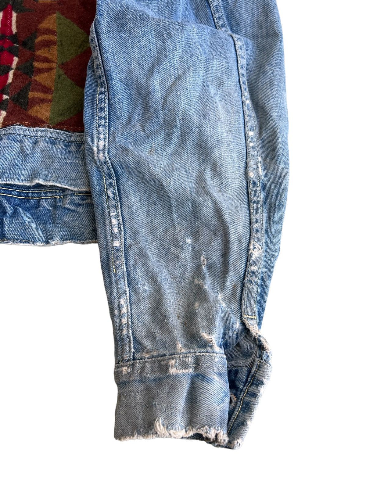 Lee TRUE GEM 1960s Lee Rider Navajo Hippies Trucker Denim Jacket Size US M / EU 48-50 / 2 - 13 Thumbnail