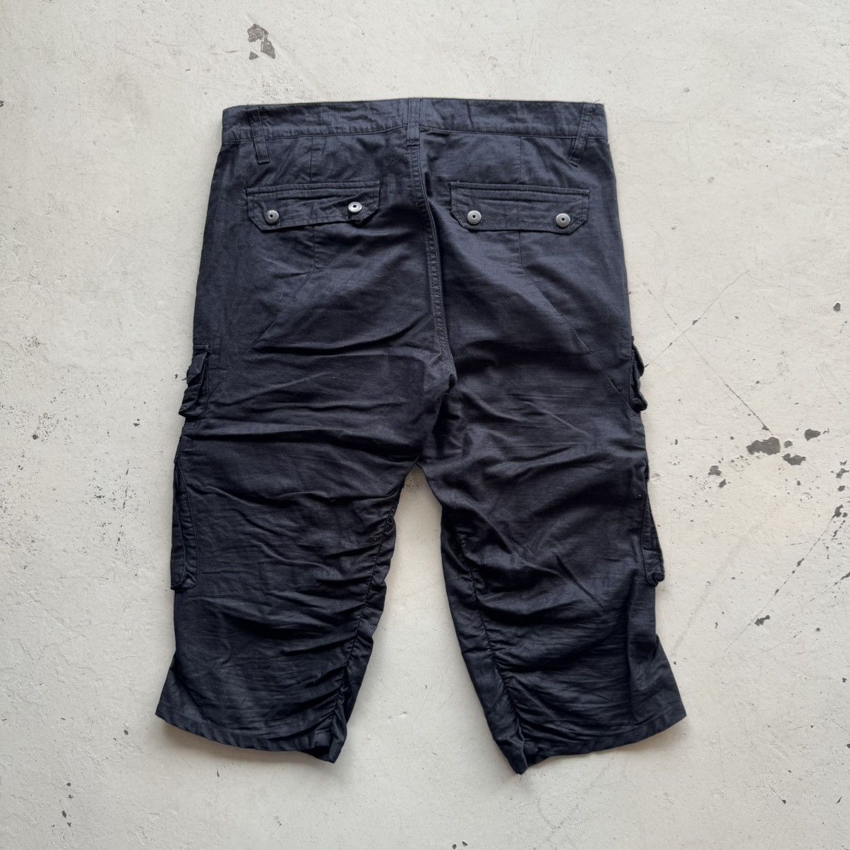If Six Was Nine 2000s tornado mart coated cargo shorts Size US 31 - 4 Thumbnail