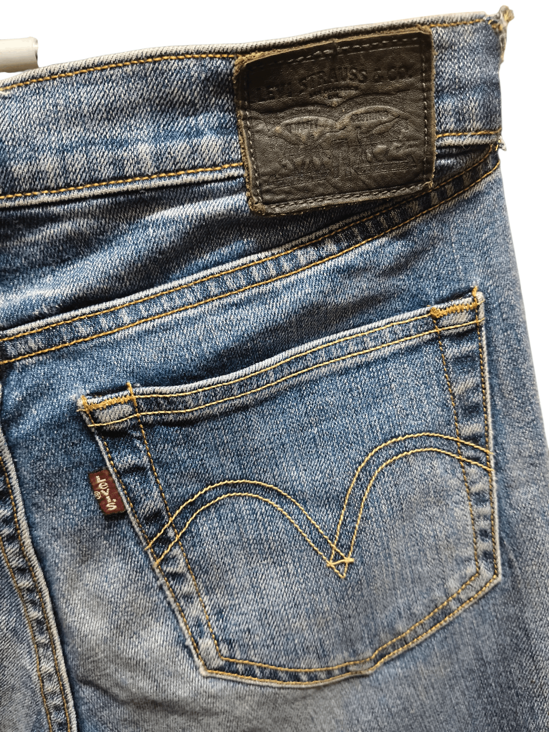 Levi's Levis denim jeans selvedge Size 32" / US 10 / IT 46 - 3 Thumbnail