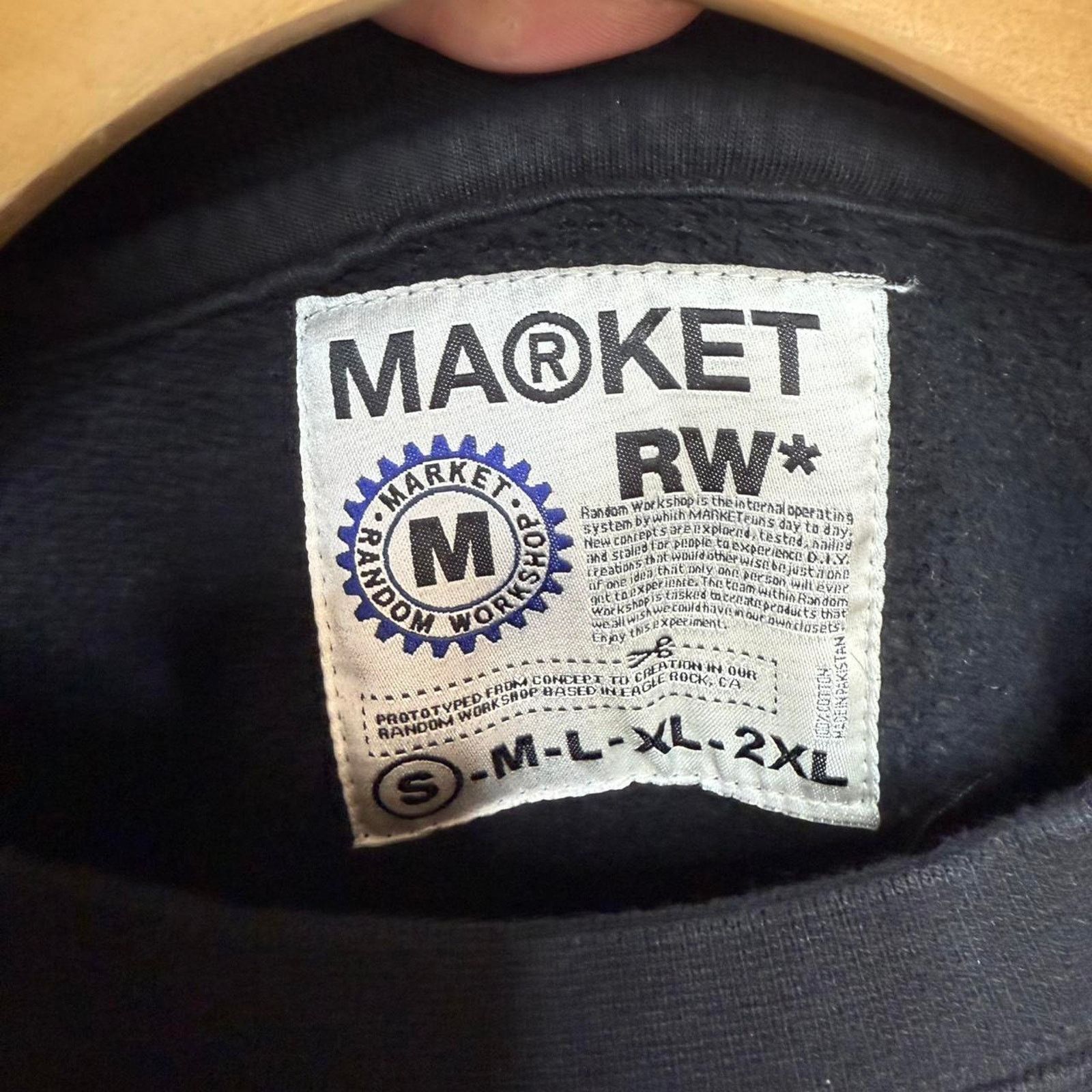 Market Market Reworked 6-Panel Crewneck Sweatshirt – Small, NWT Size US S / EU 44-46 / 1 - 3 Thumbnail