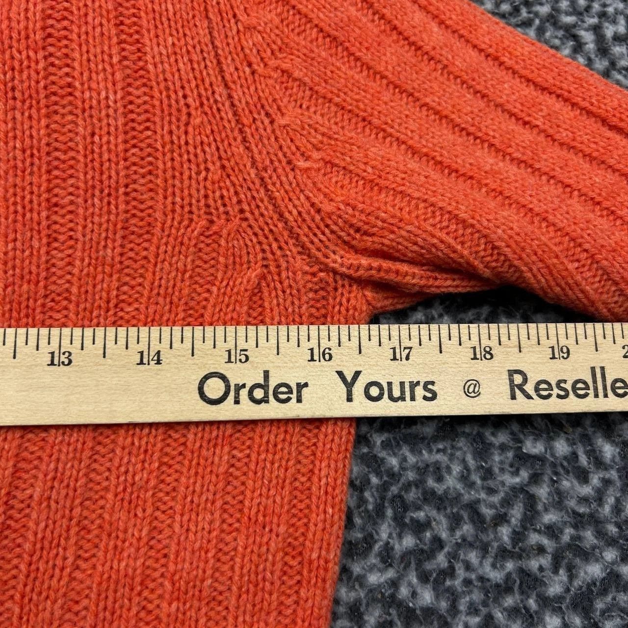 Abercrombie & Fitch Abercrombie & Fitch Sweater Rib Knit Turtleneck Lambswool Size M / US 6-8 / IT 42-44 - 4 Thumbnail