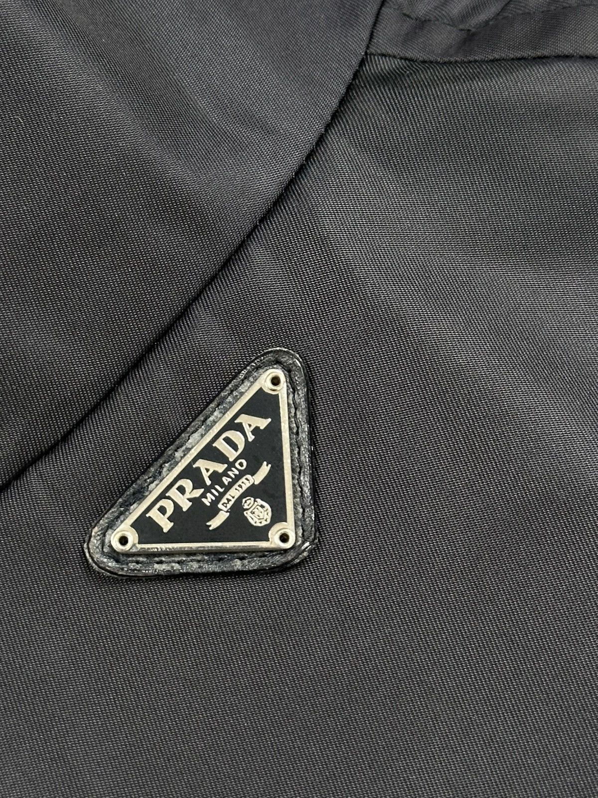 Prada Prada - Mac Zip-Up Nylon Coat - Emblem Logo With Neck Strap Size US M / EU 48-50 / 2 - 13 Thumbnail