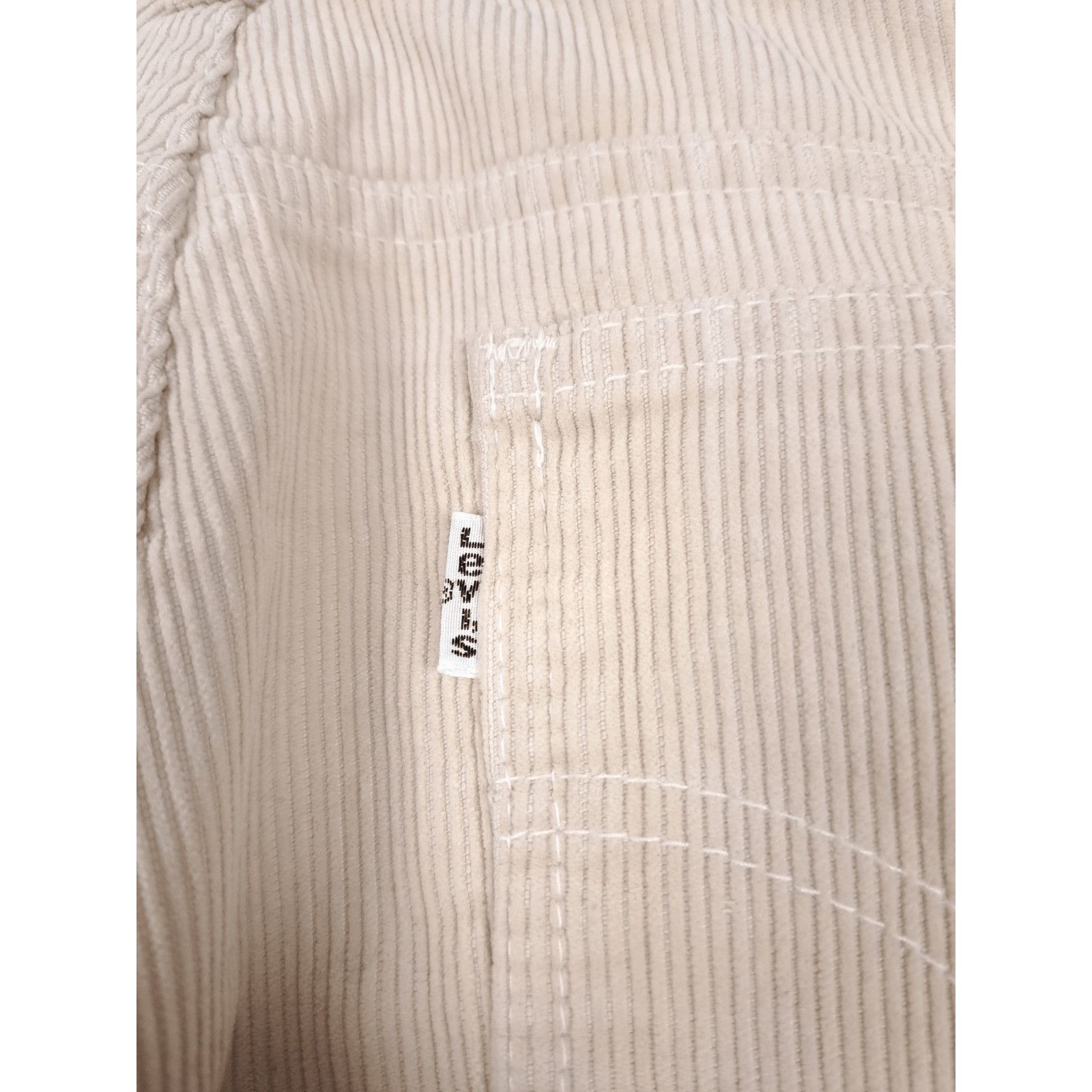 Levi's Vintage Clothing × Vintage 💎 1979 Levi's 640 31/28 White Corduroy Cords Jeans Pants Size US 31 - 3 Thumbnail