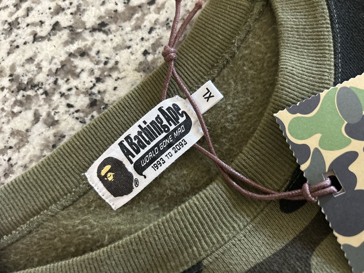 Bape Bape / Abathingape one point crewneck Size US XL / EU 56 / 4 - 5 Thumbnail