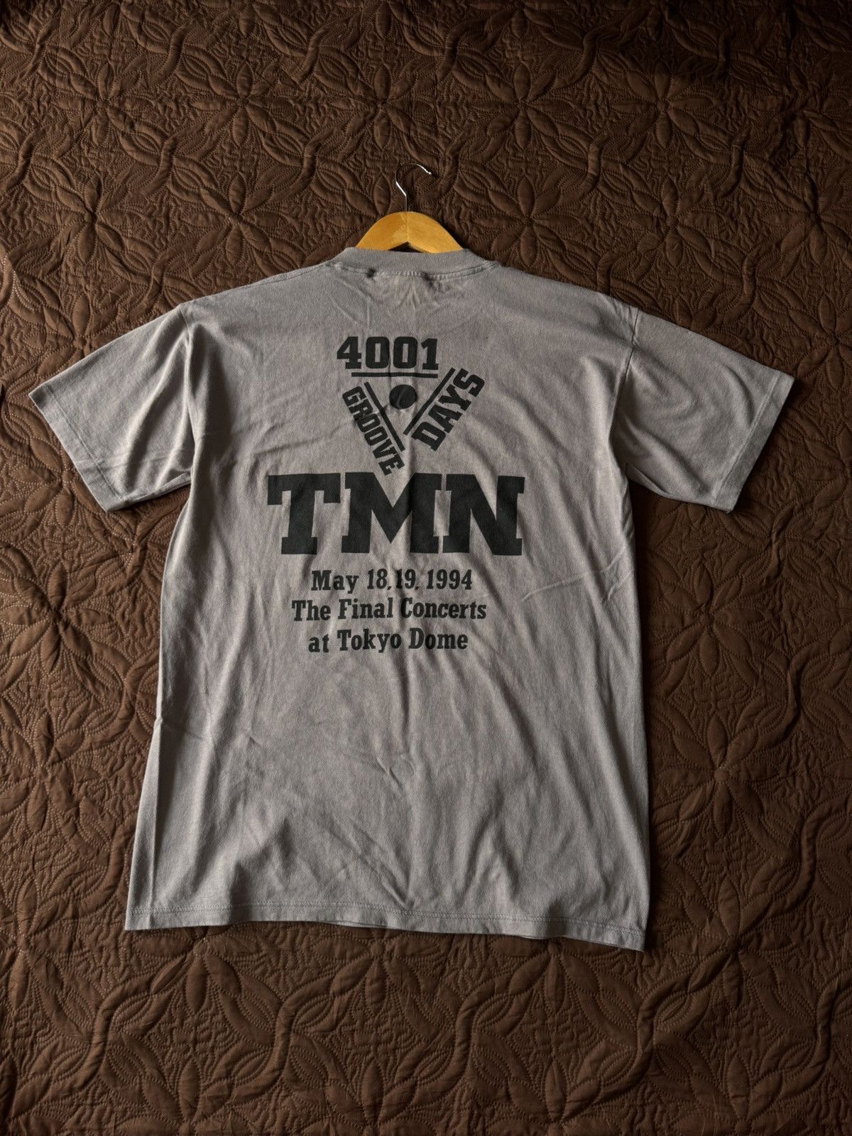 If Six Was Nine Vintage 1994 TMN TM Network "The Final Concerts" Tokyo Dome Size US L / EU 52-54 / 3 - 2 Thumbnail
