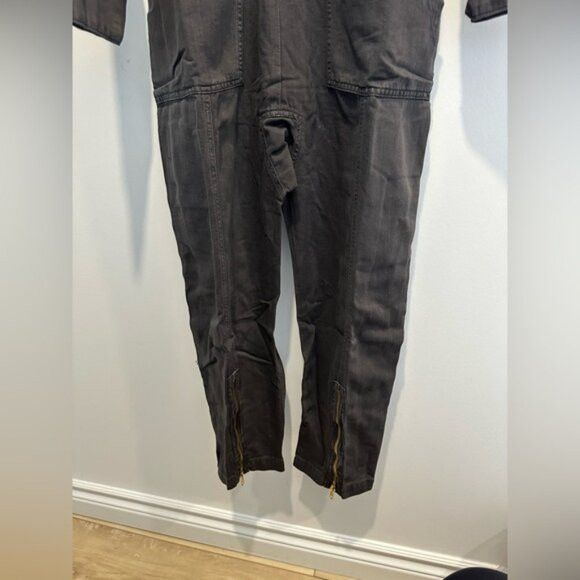 Free People SANDRINE ROSE x FREE PEOPLE BLACK & GOLD JUMPSUIT Size 28" / US 6 / IT 42 - 13 Thumbnail