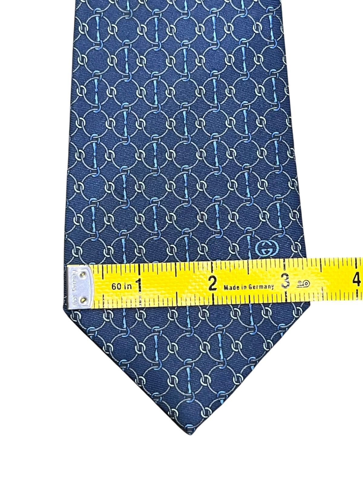 Gucci Vintage 90’s GUCCI Silk Necktie Made In ITALY NEW OLD STOCK Size ONE SIZE - 8 Thumbnail