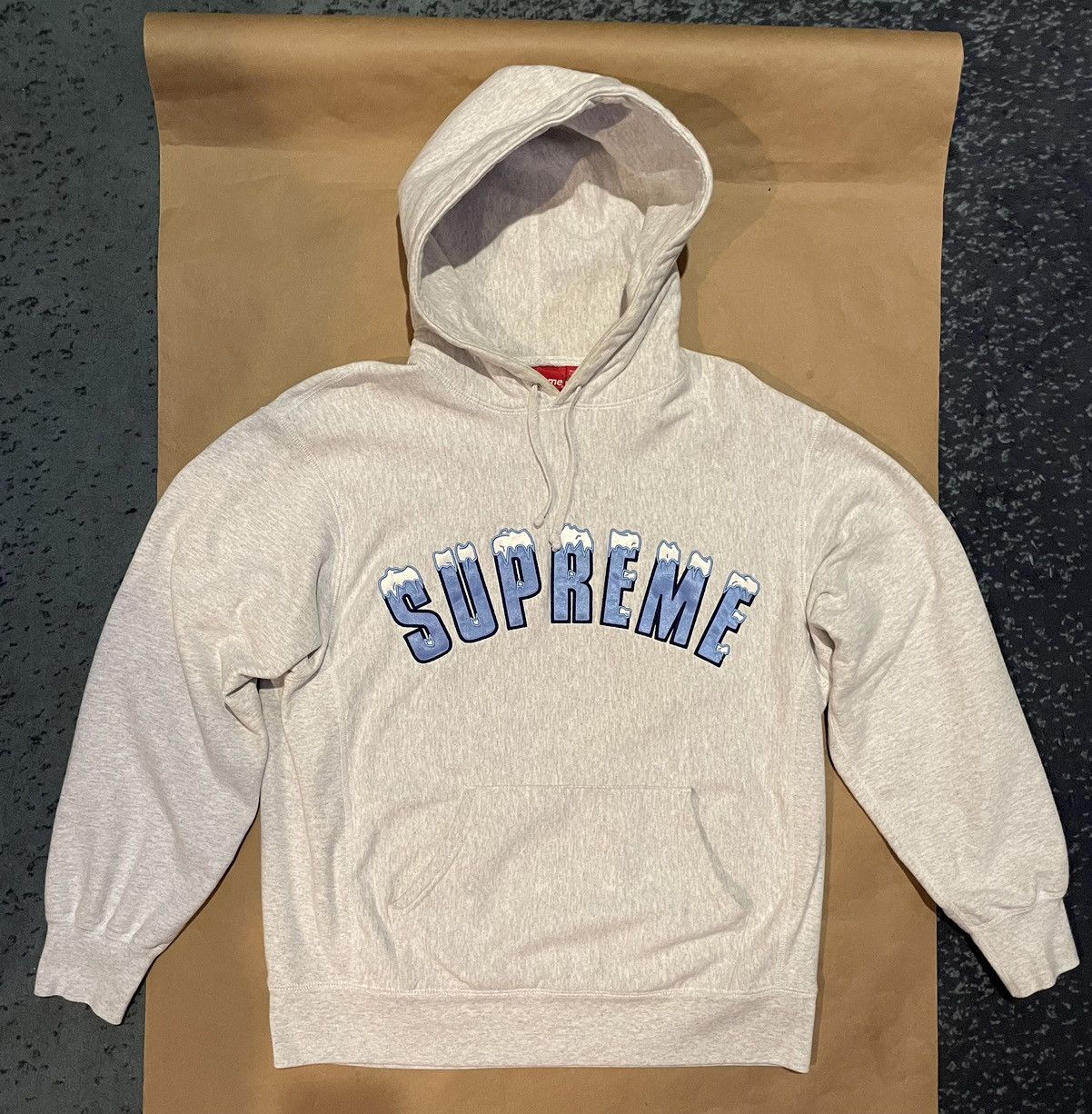 Supreme Supreme Icy Arc Hooded Sweatshirt | Grailed