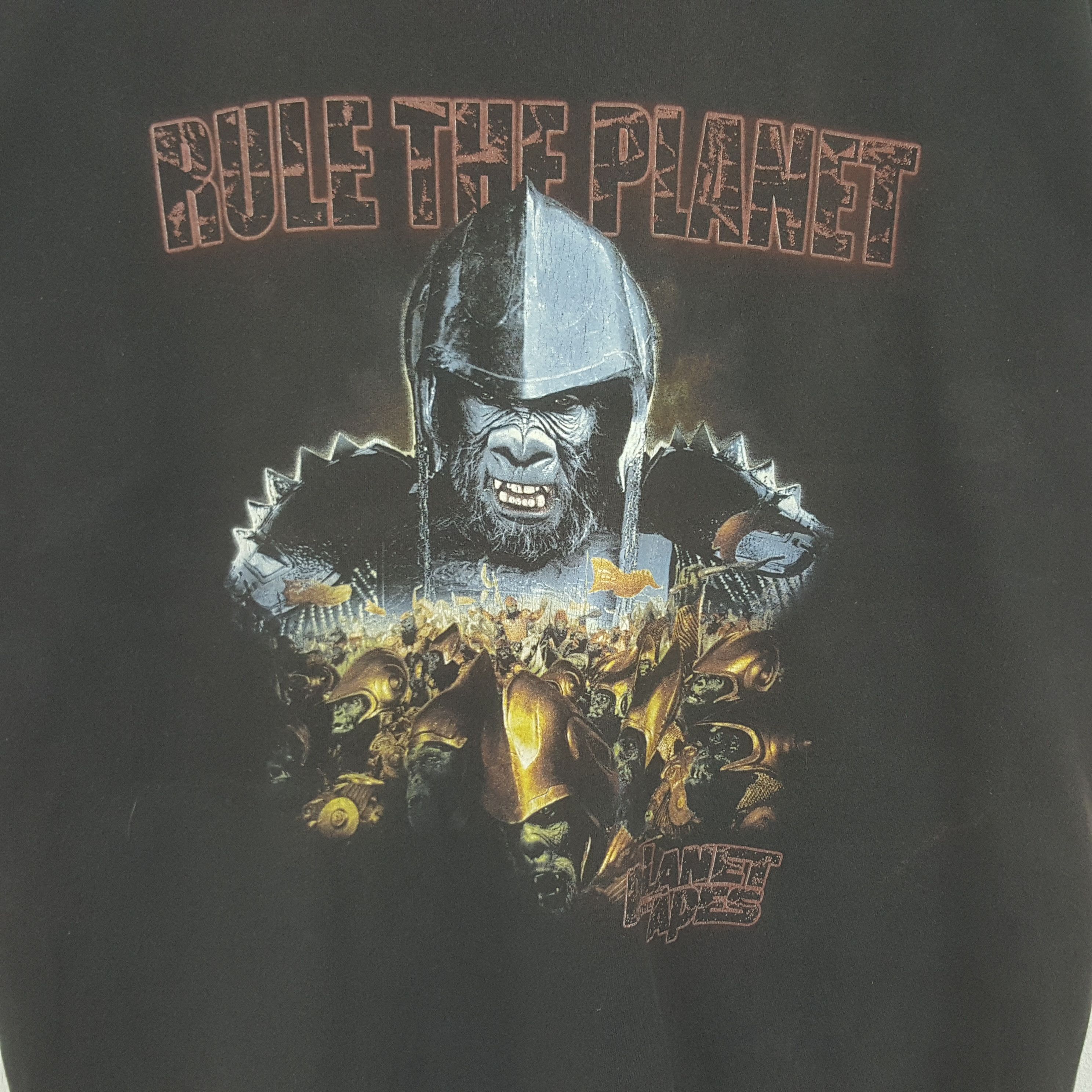 Vintage Vintage Planet Of The Apes Fiction Movies Tshirt RR15 Size US XL / EU 56 / 4 - 2 Thumbnail