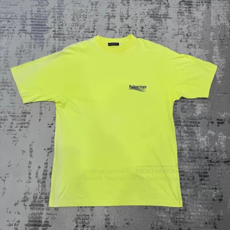 Balenciaga Balenciaga Coke Logo Vintage Logo Loose Short Sleeve Size US XXS / EU 40 - 1 Thumbnail