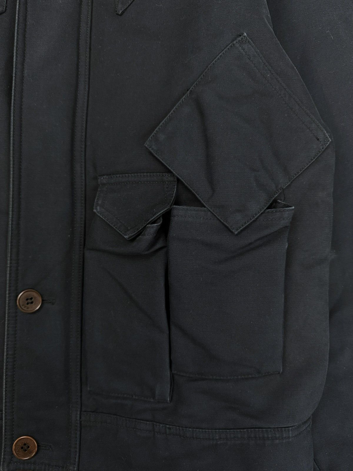 Raf Simons AW04 Raf by Raf Simons ‘Waves’ Sculptural Multi Pocket Work Jacket Size US S / EU 44-46 / 1 - 2 Thumbnail