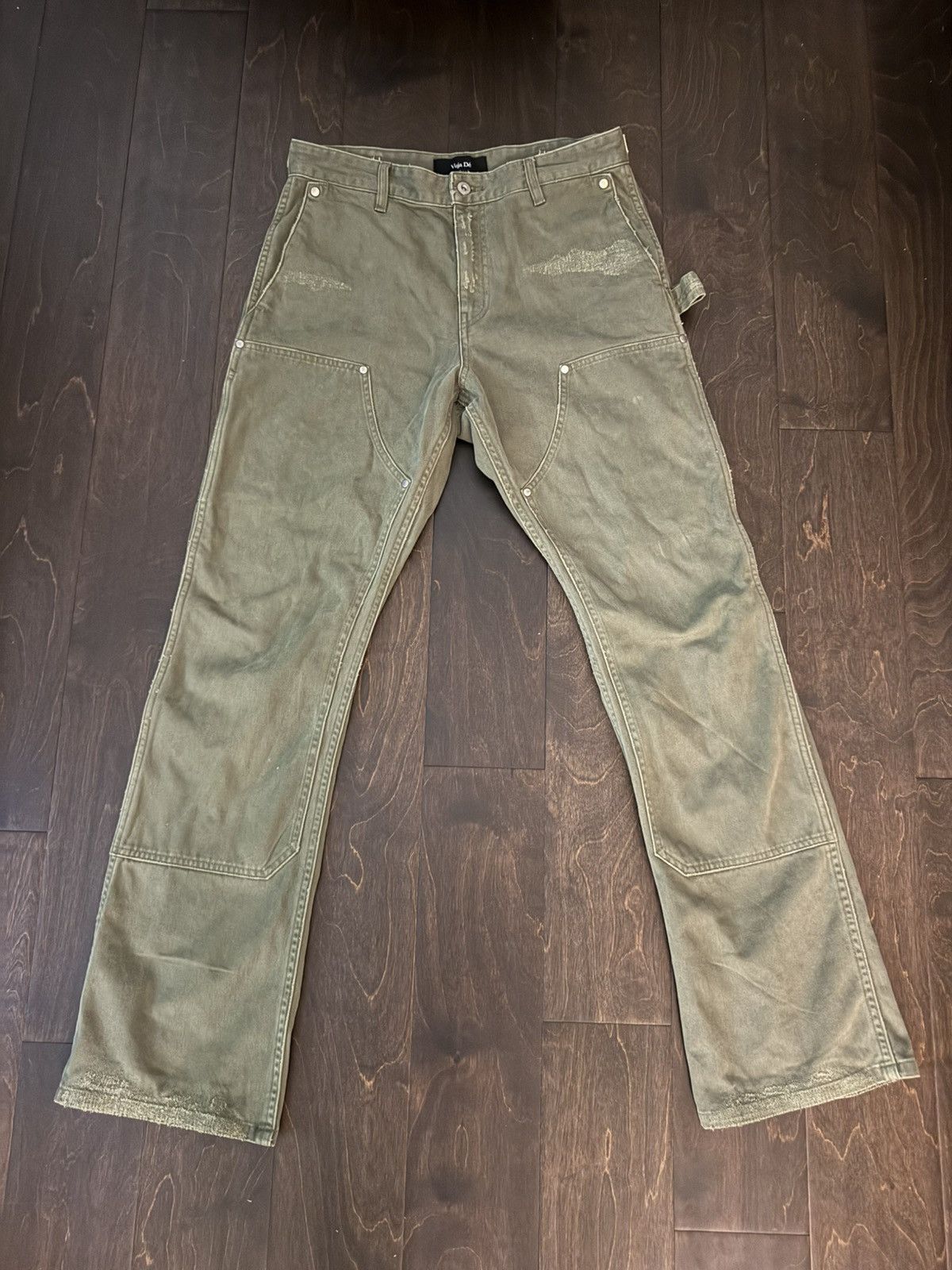 Vuja De VUJA DE 004 Mori Trousers: Flared Carpenter Pants | Grailed