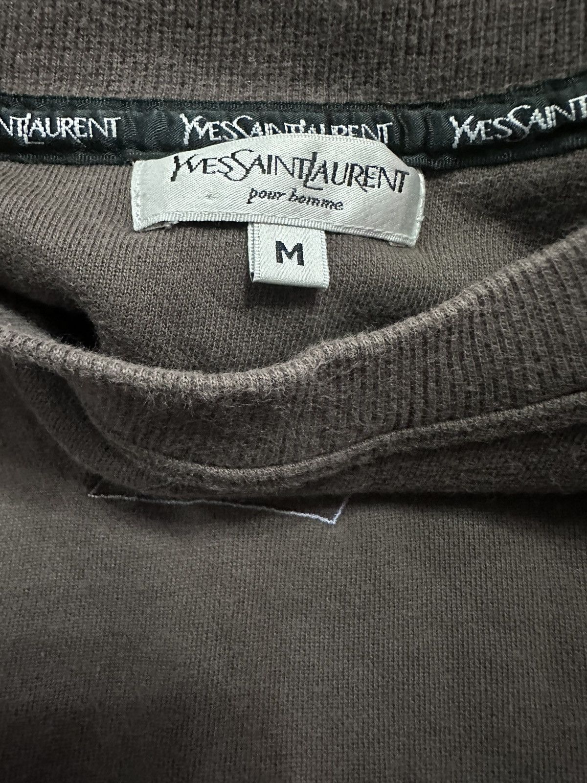 Yves Saint Laurent Vintage 90s YSL Big Logo Archive Sweatshirts Size US M / EU 48-50 / 2 - 5 Thumbnail