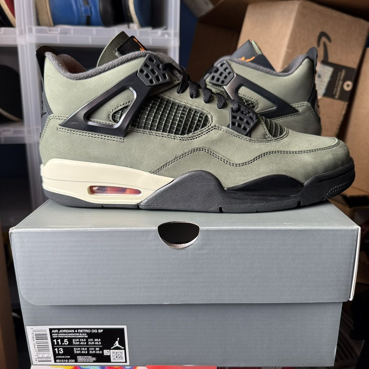 Nike Jordan 4 Retro OG SP 'Undefeated' Size US 11.5 / EU 44-45 - 1 Thumbnail
