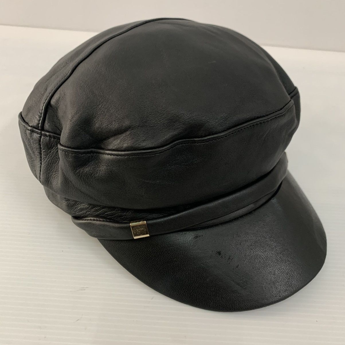 CA4LA CA4LA Leather Black Caps Size ONE SIZE - 2 Thumbnail