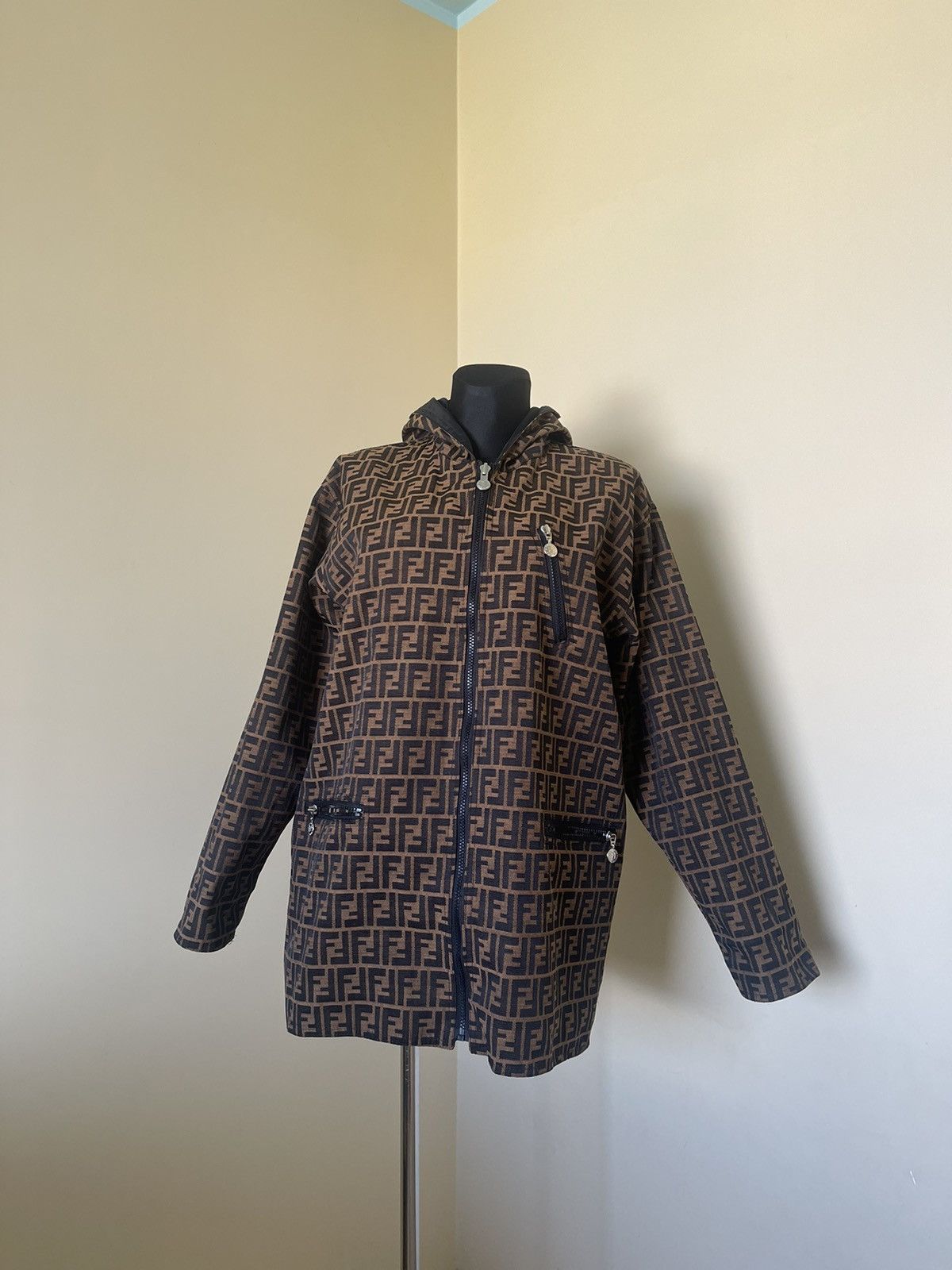 Fendi Vintage Fendi jacket Size L / US 10 / IT 46 - 1 Thumbnail