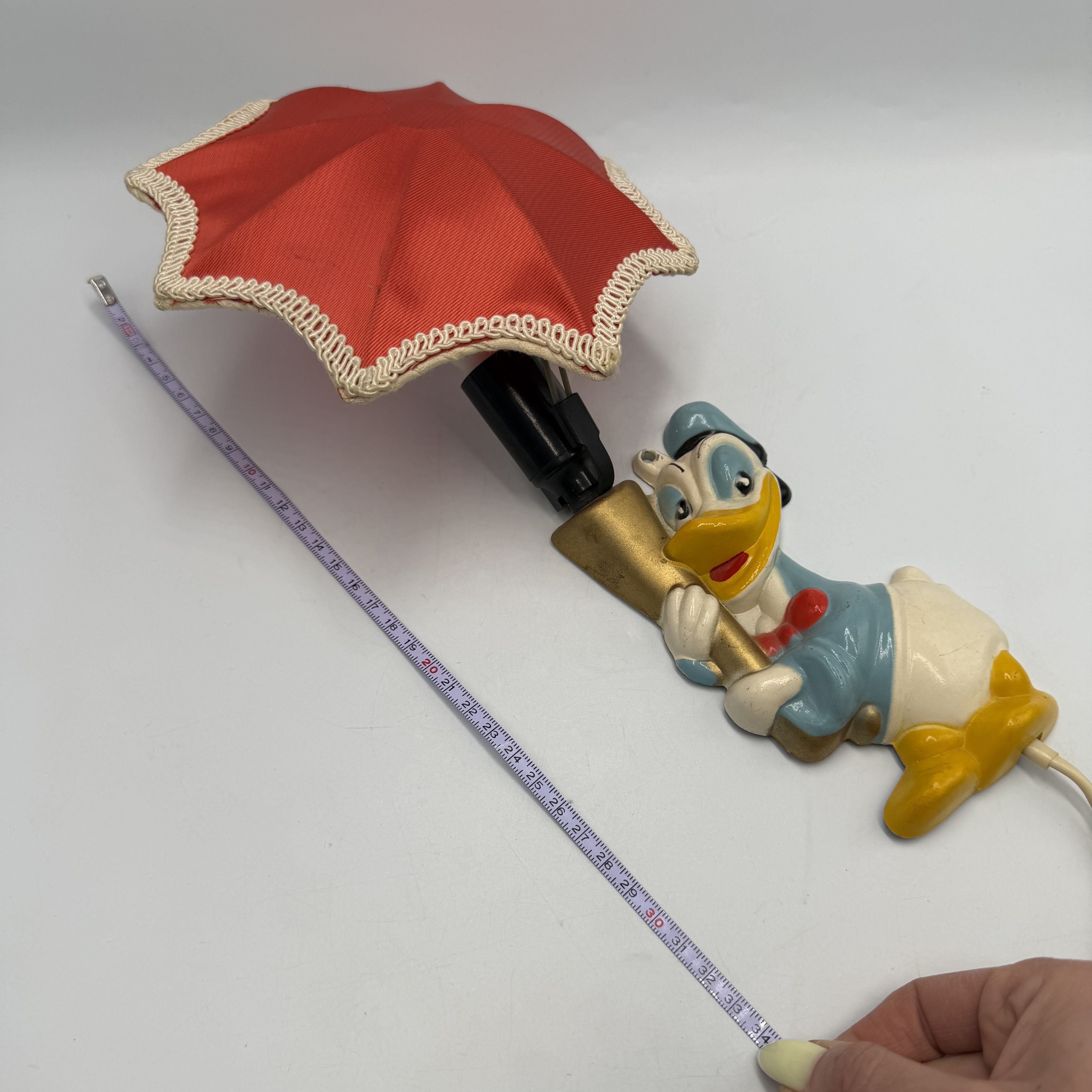 Vintage Vintage Soviet Cartoon Duck Wall Lamp Night Light Umbrella Size ONE SIZE - 7 Thumbnail
