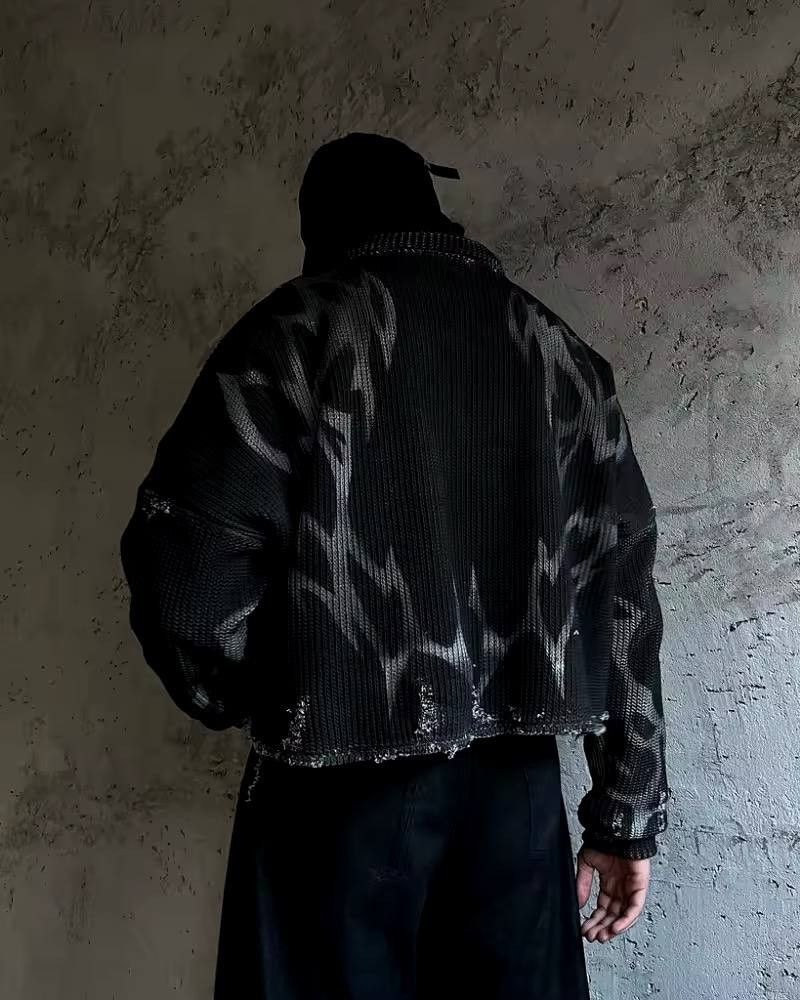 Japanese Brand × Vintage vintage long-sleeve sweater. Size US L / EU 52-54 / 3 - 3 Thumbnail