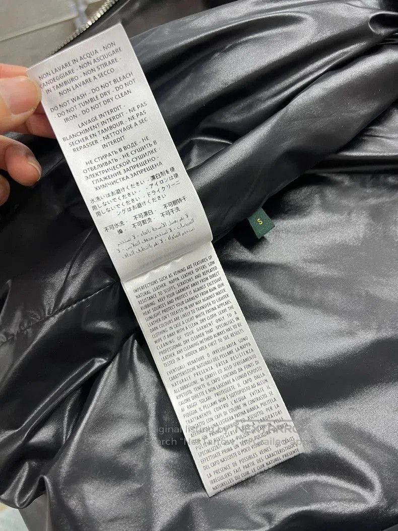 Gucci Gucci Black White Leather Jacket. Size US S / EU 44-46 / 1 - 7 Thumbnail
