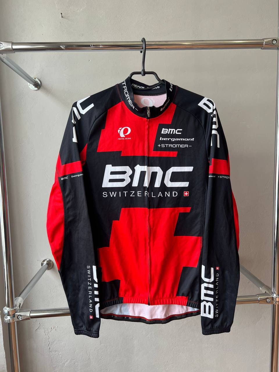 GOREWEAR BMC SWITZERLAND RARE PRO VERSION CYCLING BIKE MENS JACKET L Size US L / EU 52-54 / 3 - 2 Thumbnail