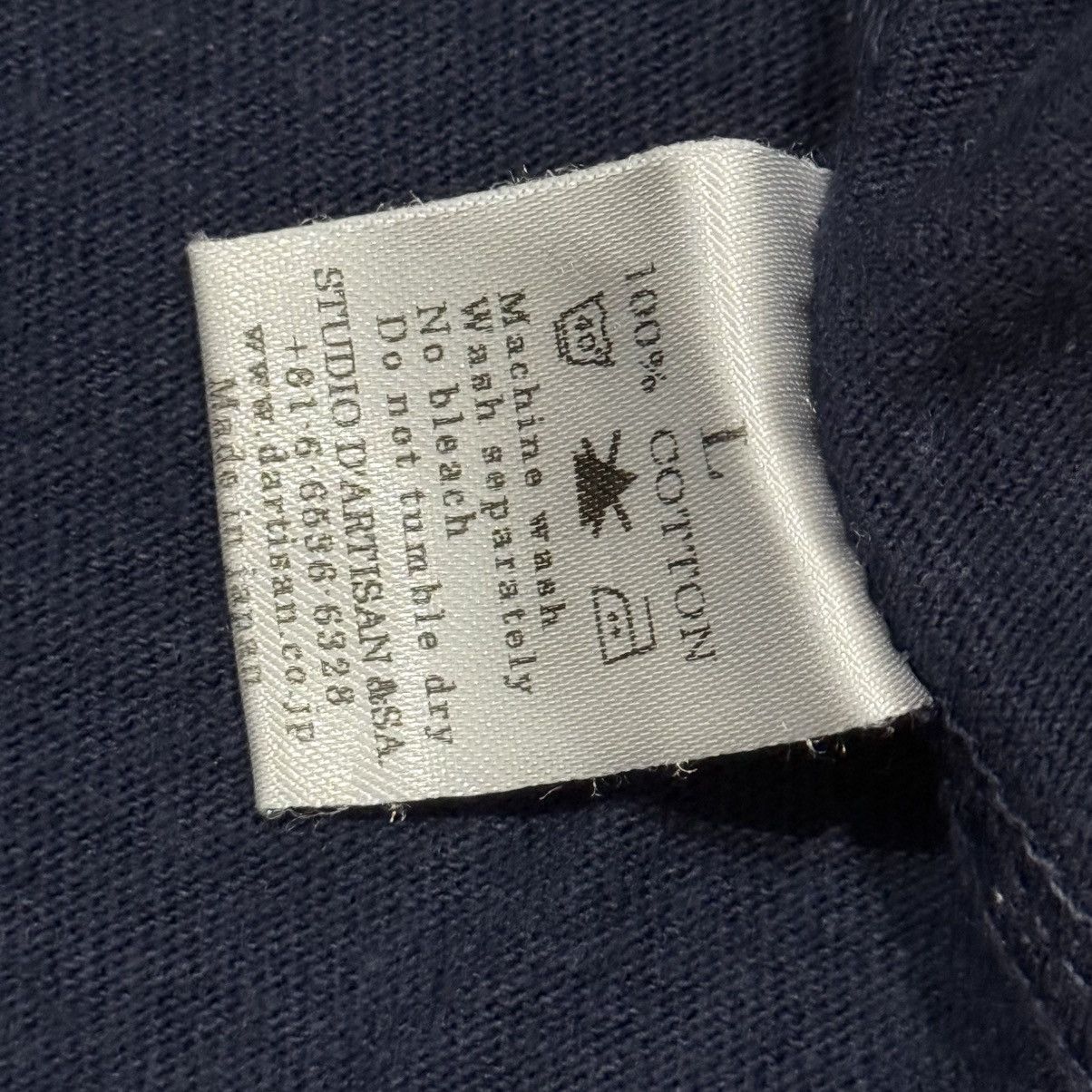 Japanese Brand Studio D'artisan Pocket Tee Size US L / EU 52-54 / 3 - 8 Thumbnail