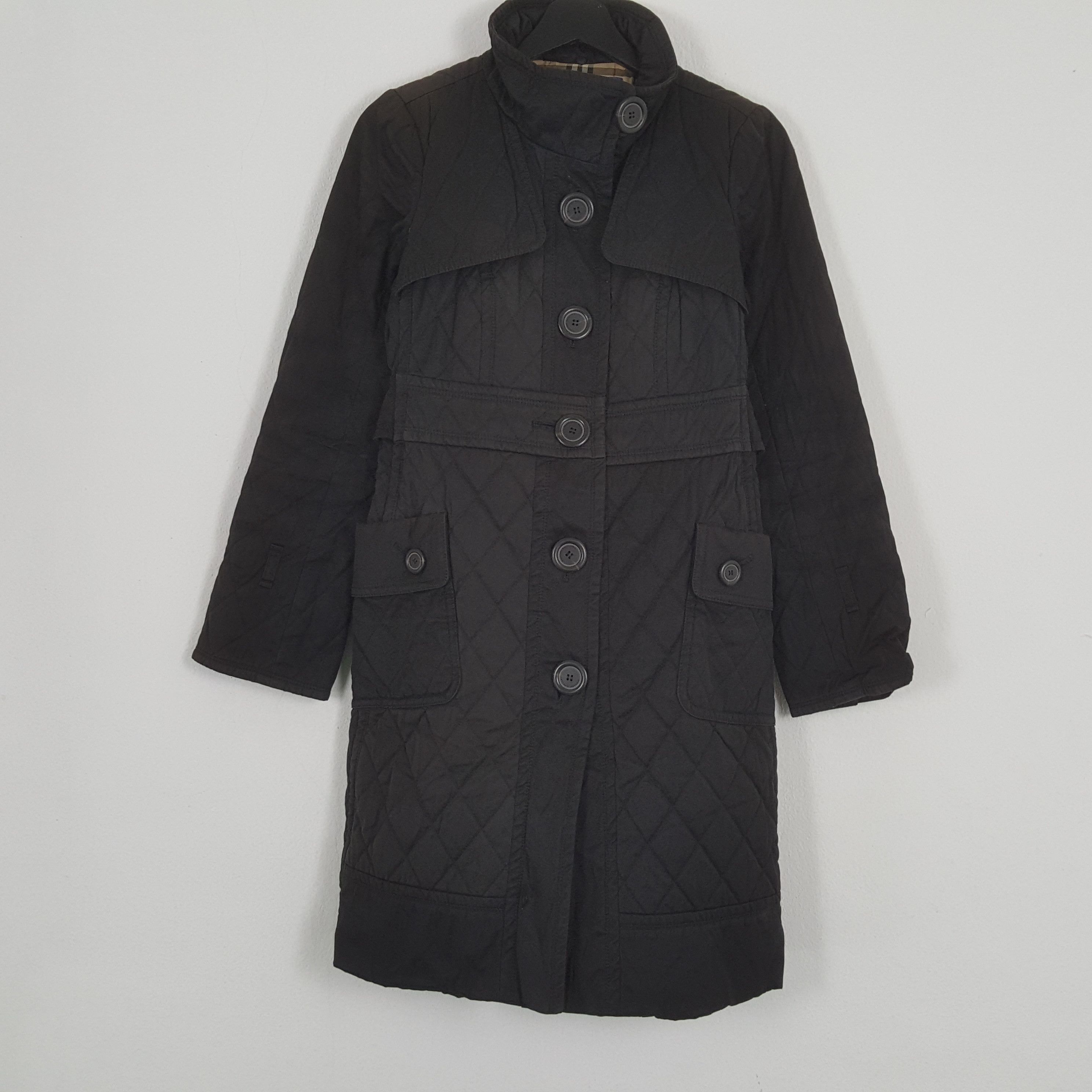 Burberry × Vintage BURBERRY LONDON BLUE LABEL Custom Art Trench Jacket Size XS / US 0-2 / IT 36-38 - 3 Thumbnail