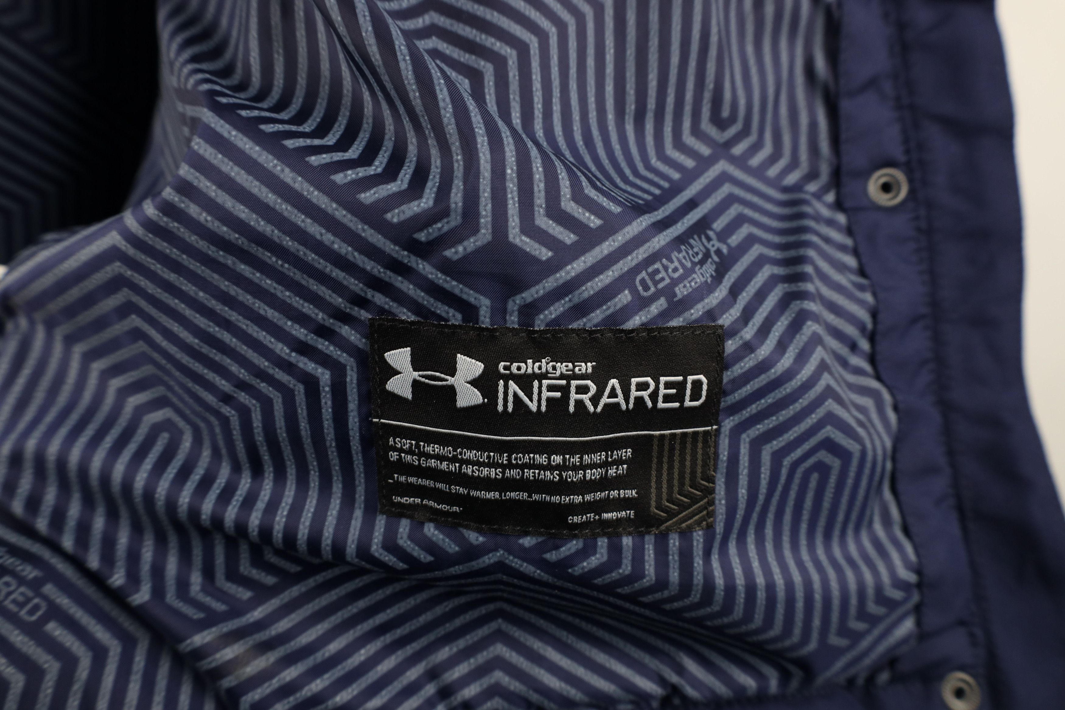 Under Armour × Vintage Under Armour University of Toledo Hooded Puffer Jacket Size M / US 6-8 / IT 42-44 - 13 Thumbnail
