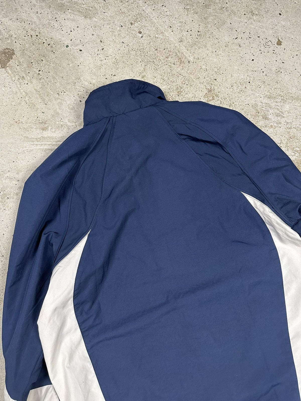 Nike × Vintage Vintage Y2K Nike Navy Track Jacket Swoosh Size US M / EU 48-50 / 2 - 12 Thumbnail