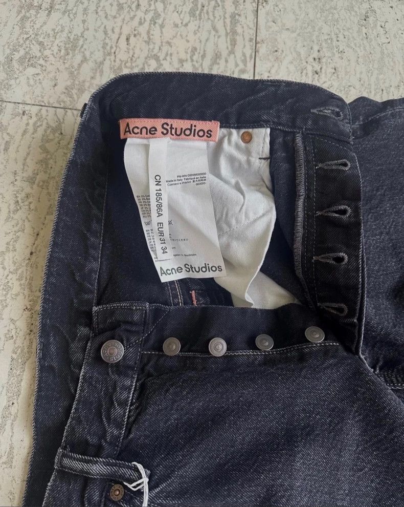 Acne Studios acne studios Washed black jeans 2502-Nextarrow Size US 34 / EU 50 - 3 Thumbnail