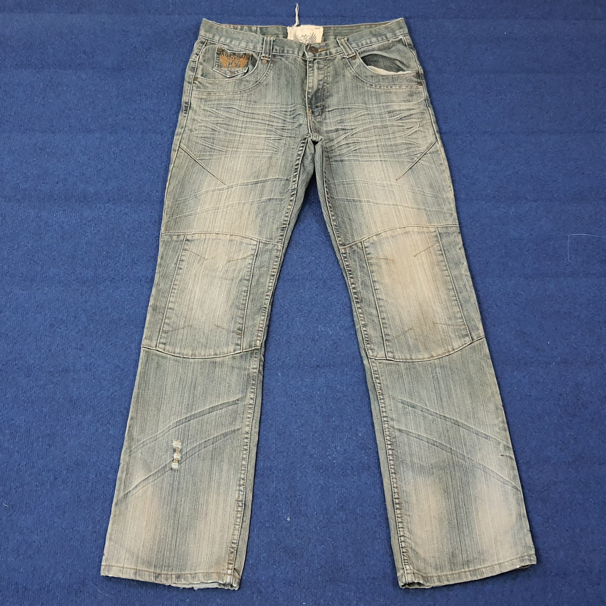 FUSAI Vintage FUSAI Focus USA Y2K Jeans C258N25 Size US 33 - 4 Thumbnail