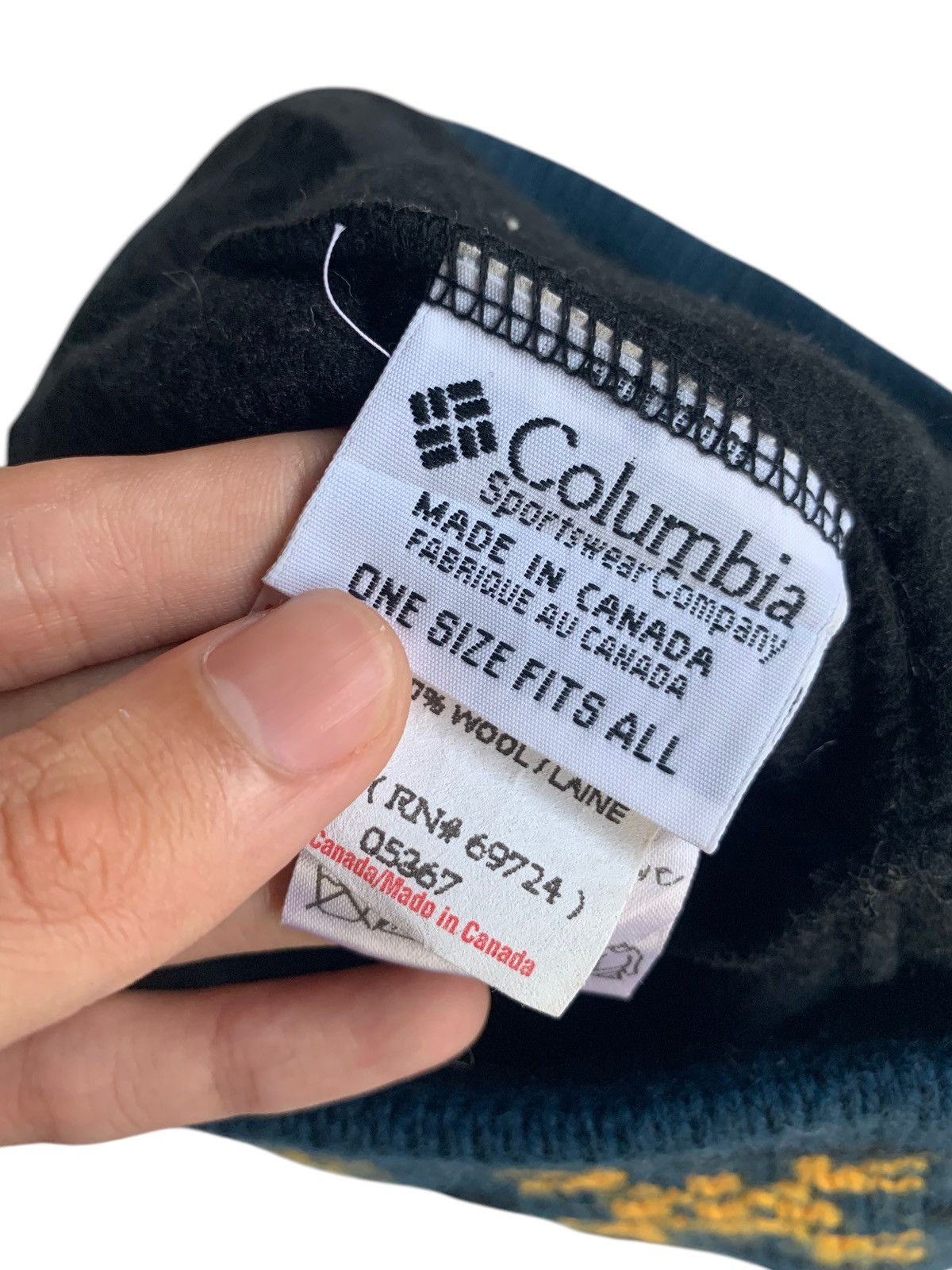 Japanese Brand × Kapital × Vintage Made in Canada Columbia Winter Sessions Beanir Hats Size ONE SIZE - 7 Thumbnail