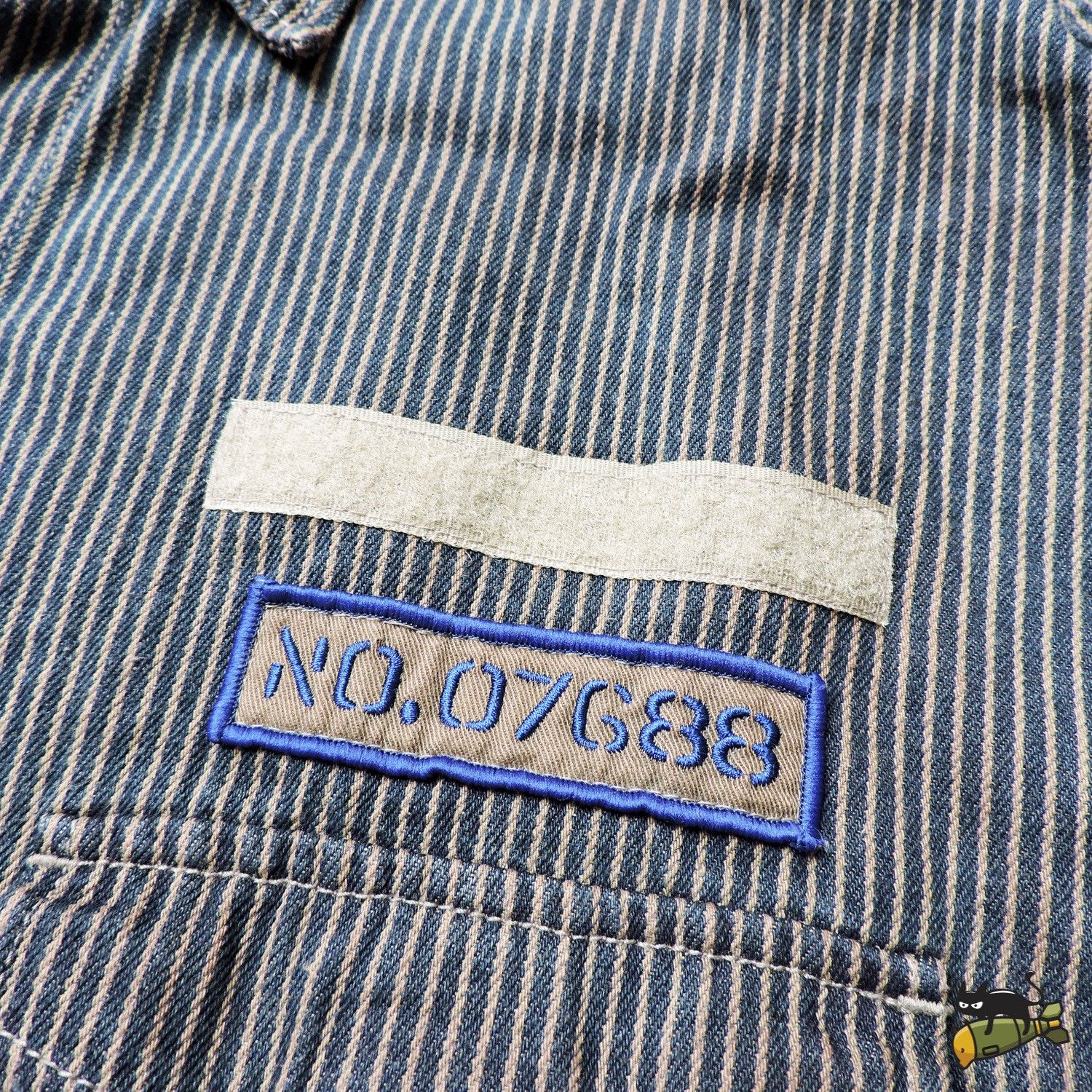 Japanese Brand BILLY STONE'S HICKORY DENIM LONG SLEEVE SHIRT Size US L / EU 52-54 / 3 - 4 Thumbnail