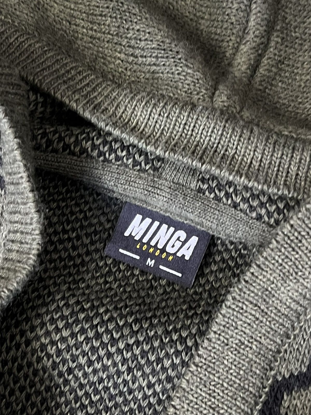 Minga London Minga London Green Skeleton Printed Knit Hoodie. Size M / US 6-8 / IT 42-44 - 7 Thumbnail