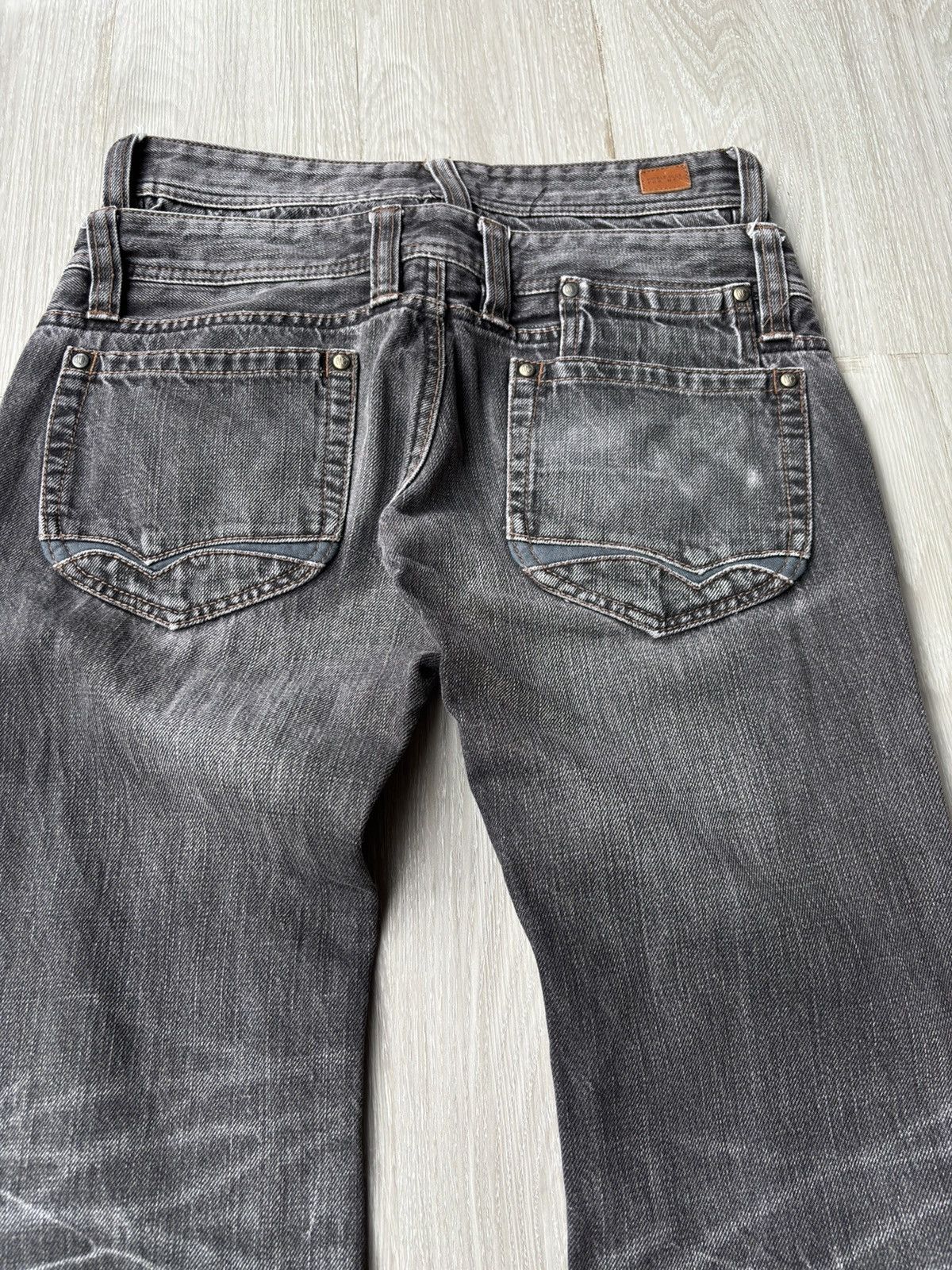 Nicole Club NICOLE CLUB FOR MEN double waist flare jeans Size US 27 - 5 Thumbnail
