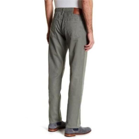 AG Adriano Goldschmied AG Adriano Goldschmied Mens Green Graduate Tailored Leg Deni Size US 30 / EU 46 - 2 Thumbnail