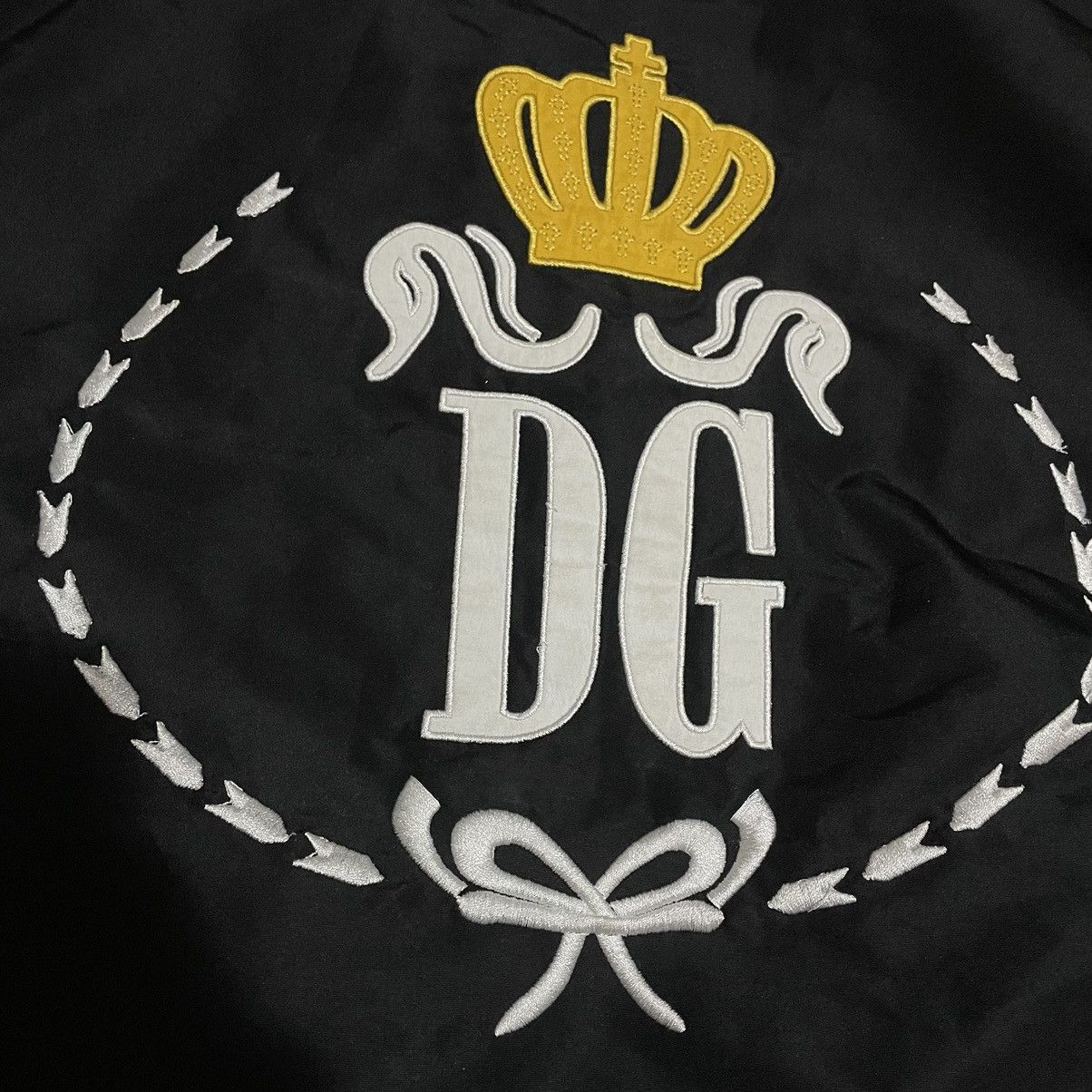 Dolce & Gabbana × Vintage Dolce &Gabbana Vintage Crown Bomber Jacket Size US M / EU 48-50 / 2 - 6 Thumbnail