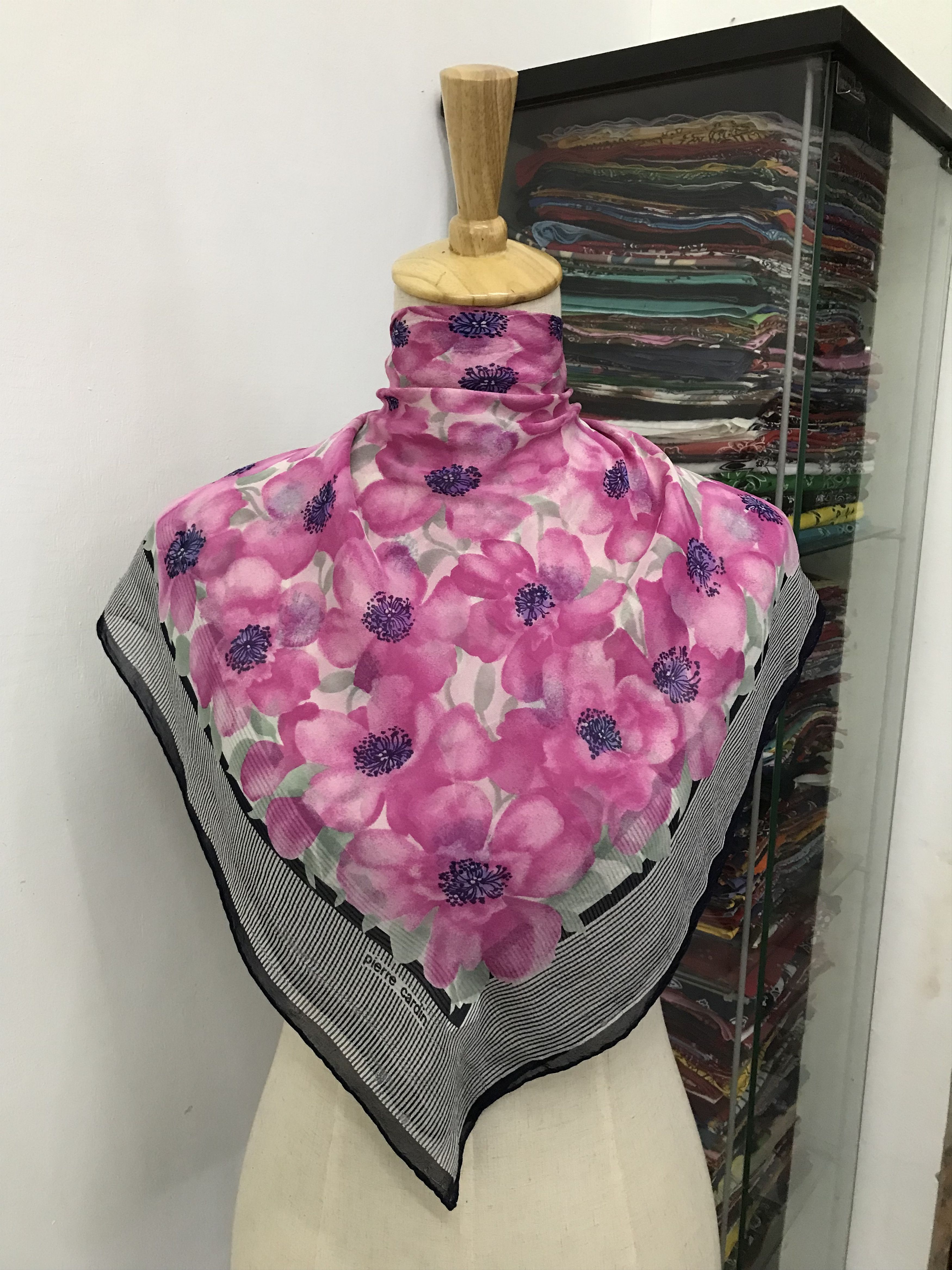 Pierre Cardin Vintage Pierre cardin Silk Scarf Size ONE SIZE - 1 Thumbnail