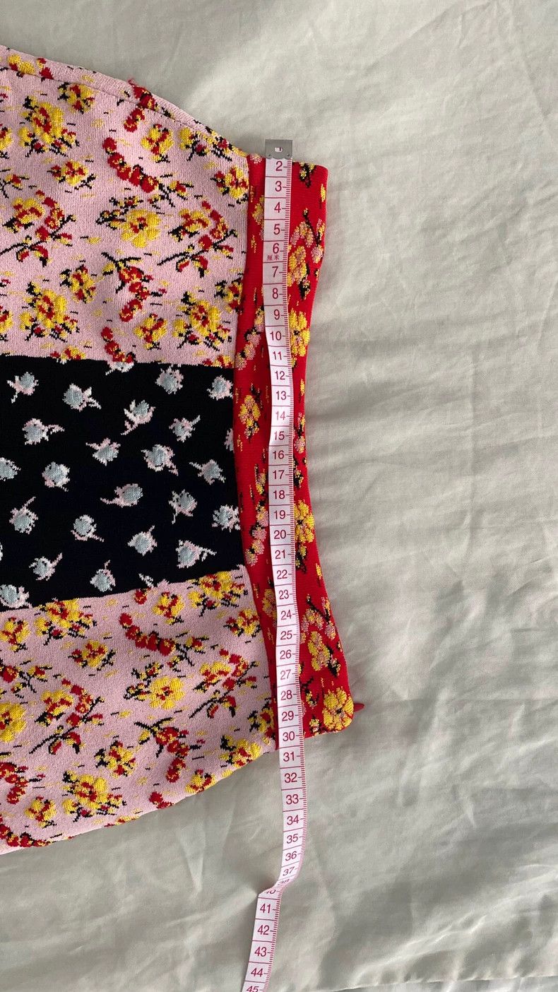 Alexander McQueen Alexander McQUEEN size S Patchwork skirt 2505-Nextarrow Size 23" - 4 Thumbnail