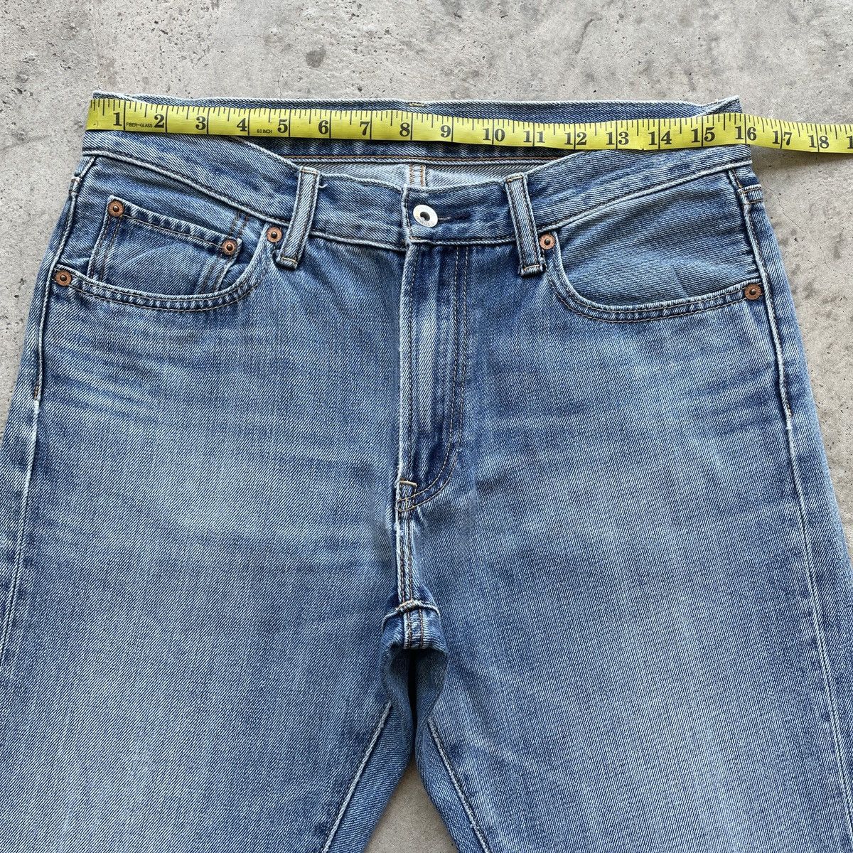 Japanese Brand W32 Vintage Japanese Faded Jeans Distressed Denim Pants Size US 32 / EU 48 - 5 Thumbnail