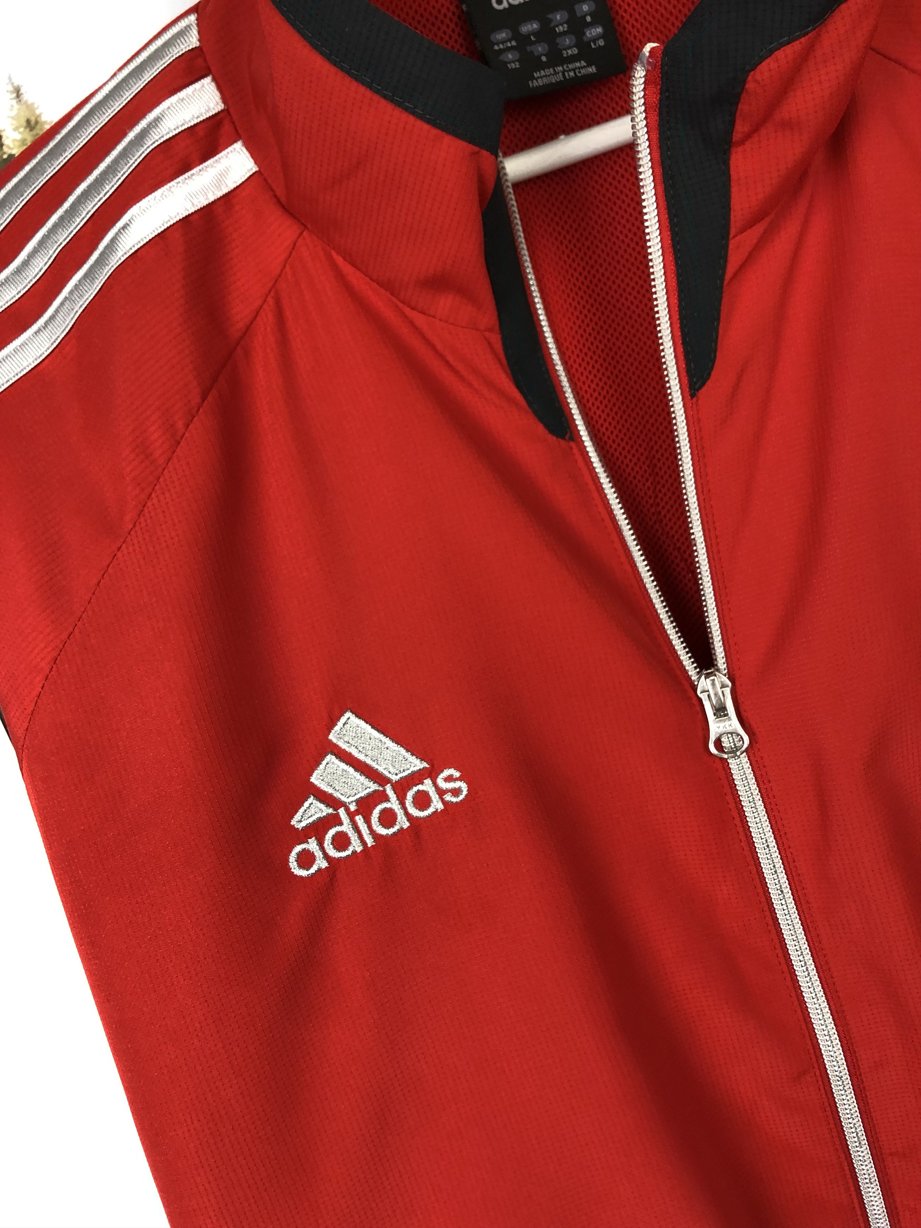Adidas Vintage Adidas Liverpool Football Jacket Soccer Track Top Size US XL / EU 56 / 4 - 4 Thumbnail